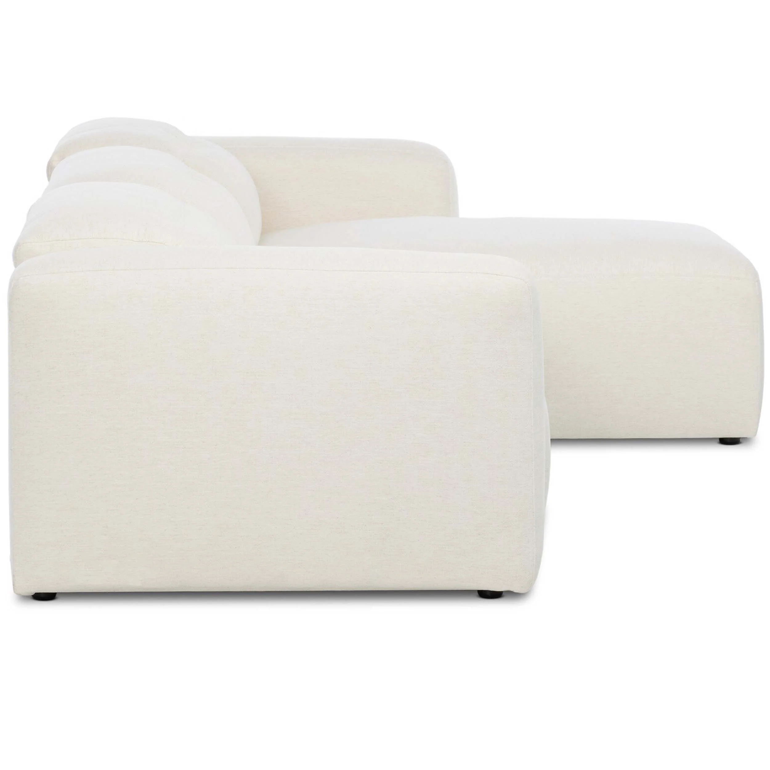 Radley Power Recliner 3 Piece Sectional w/ Chaise, Nomad Snow by Four Hands - Image 3