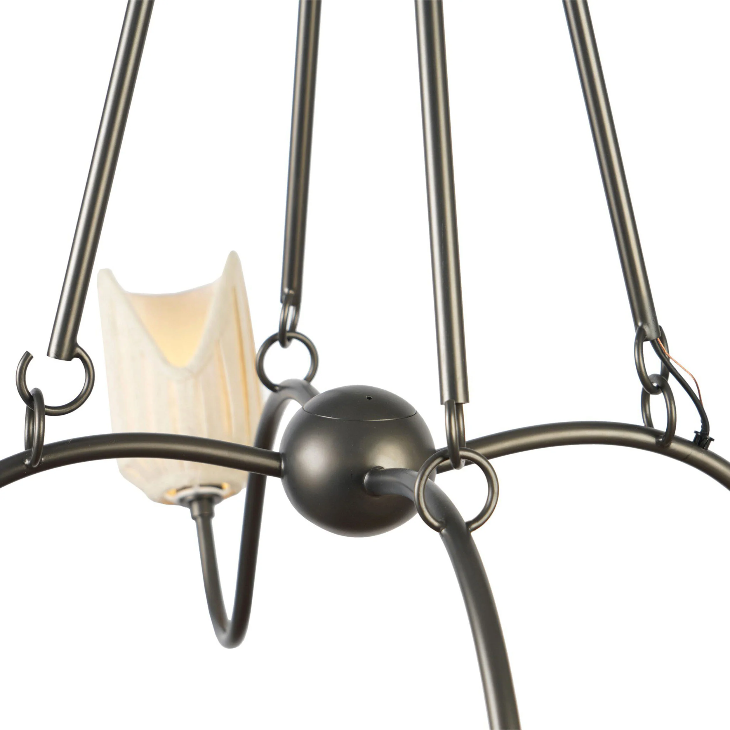 Rafa Chandelier, Aged Antique Brass by Amber Lewis x Four Hands - Image 5