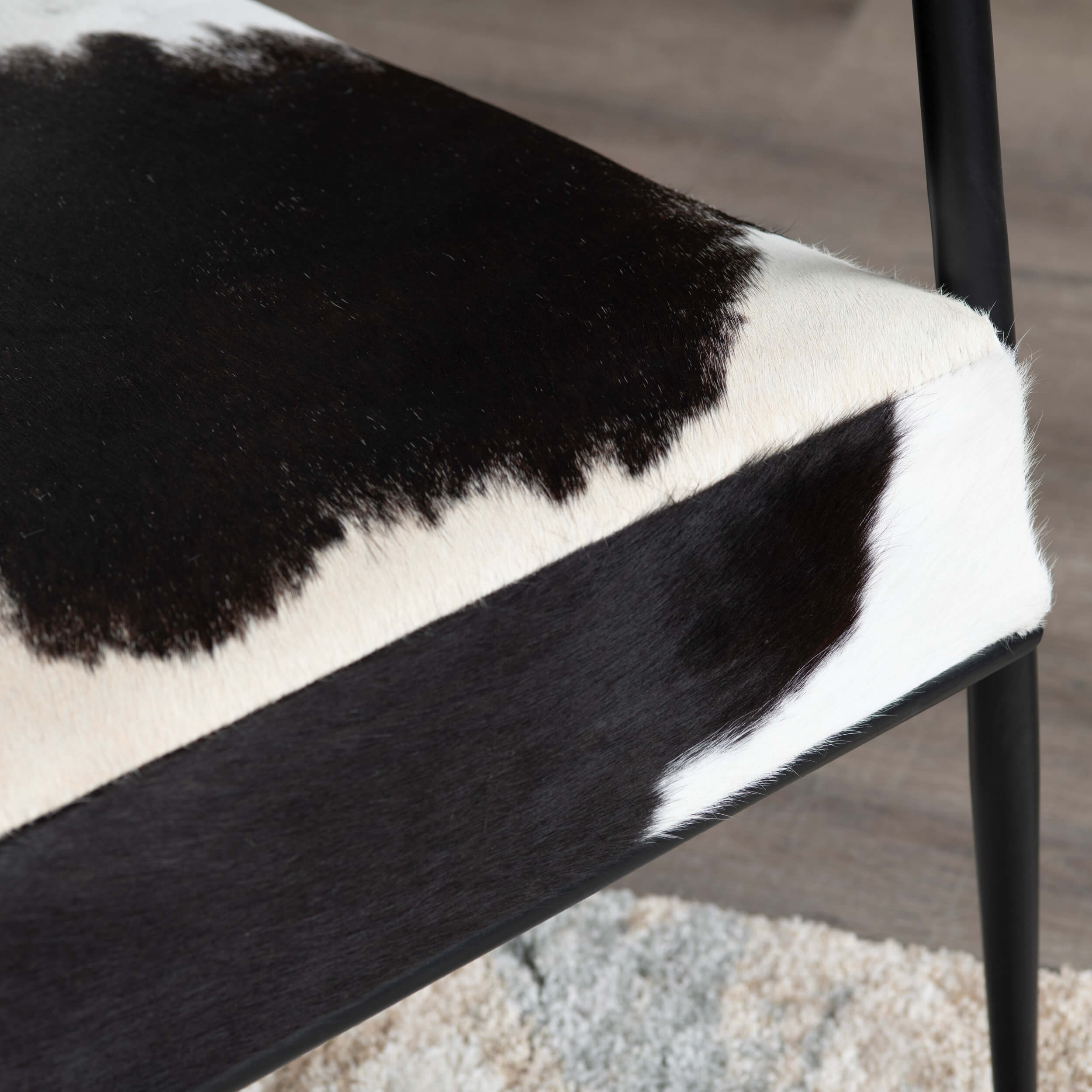 Ranchero Chair, Black/White - Image 4