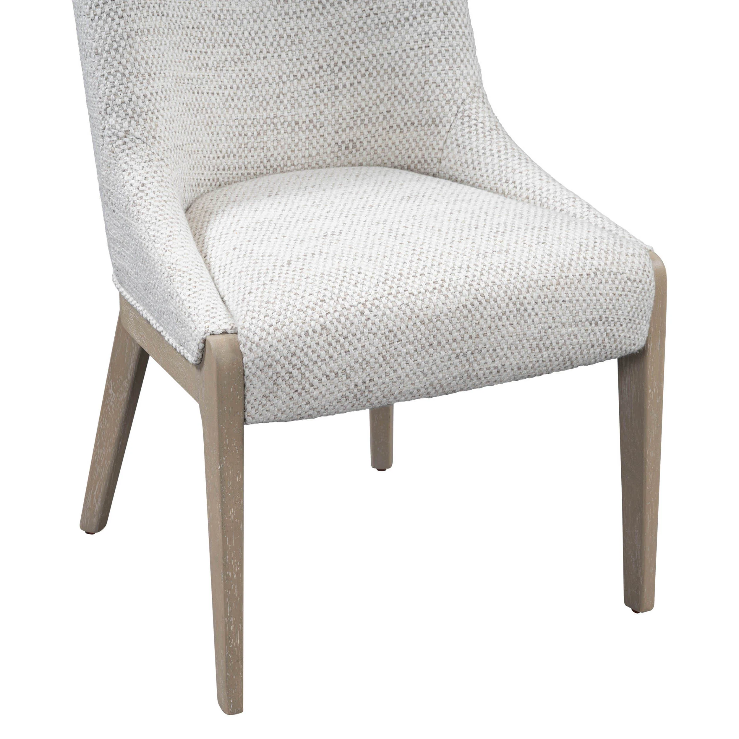 Randall Dining Chair, Crushed Cream, Set of 2 - Image 6