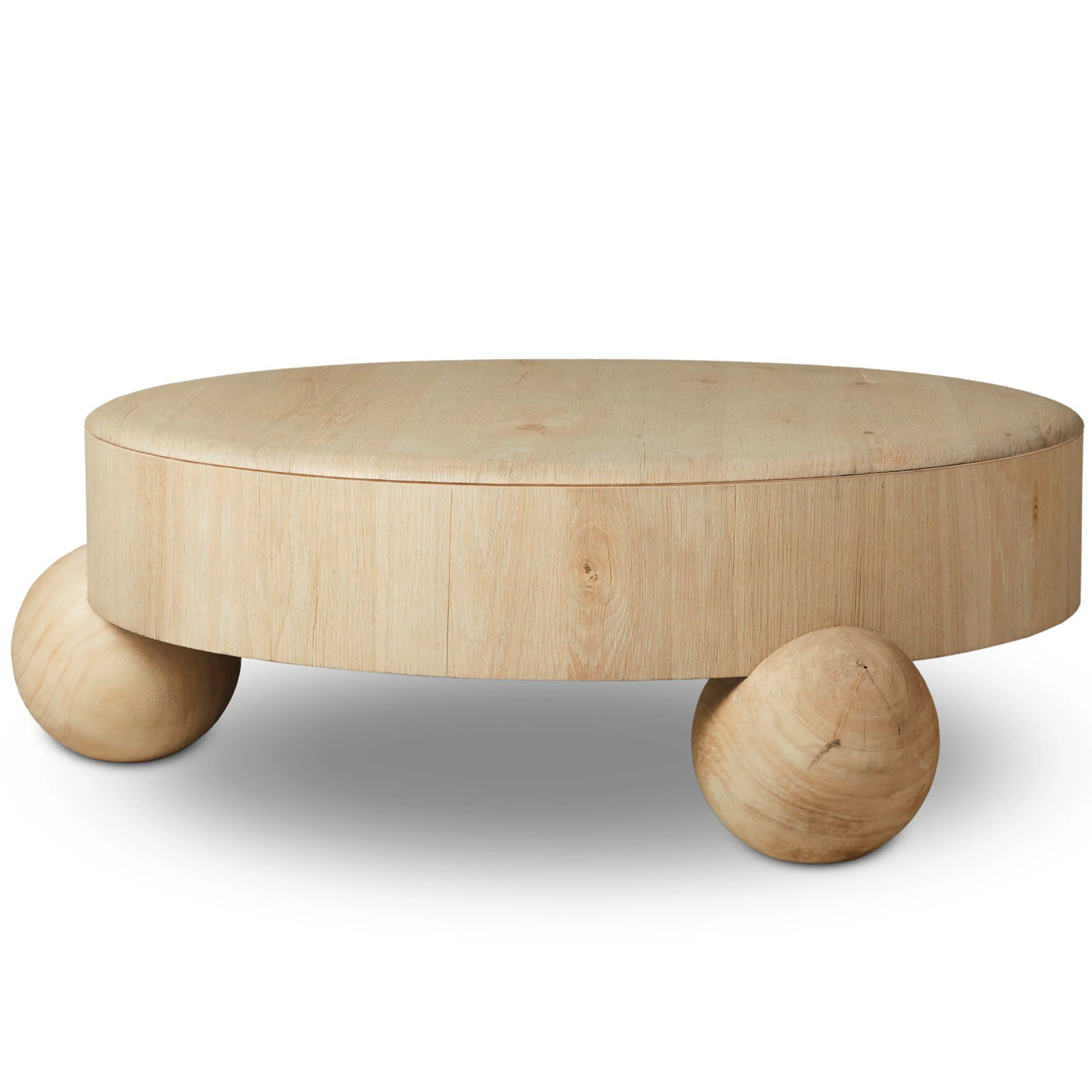 Raul Coffee Table, White Oak by Four Hands