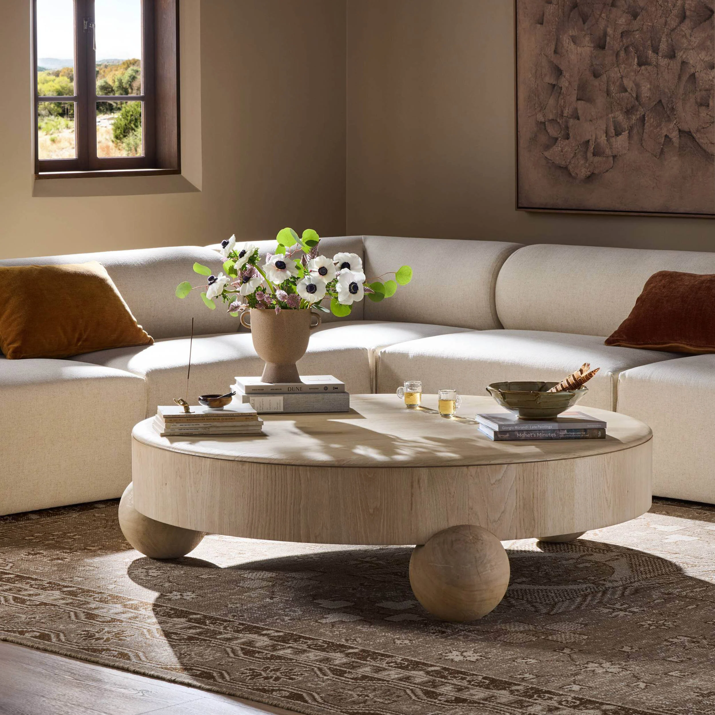 Raul Coffee Table, White Oak by Four Hands - Image 12