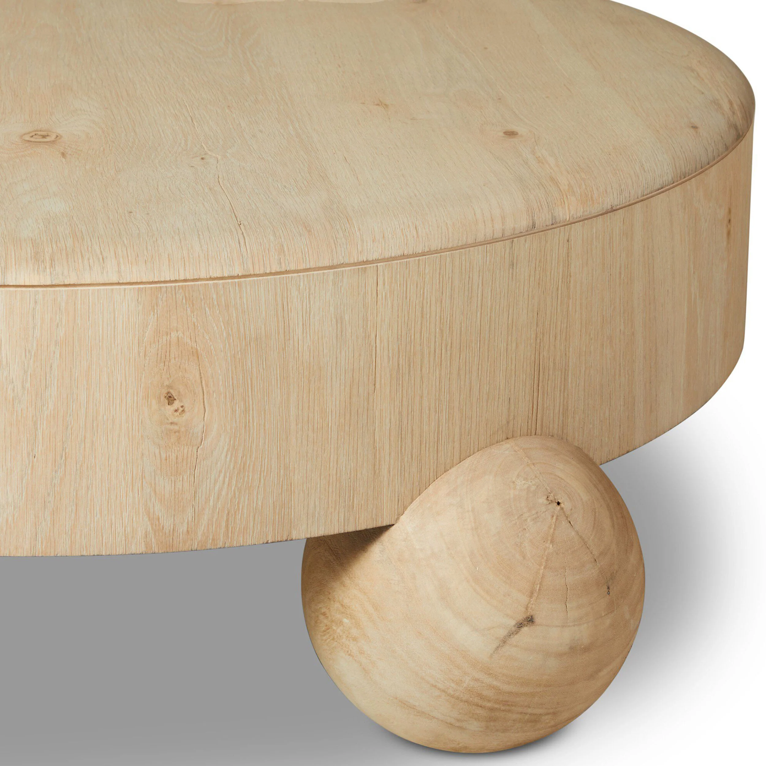 Raul Coffee Table, White Oak by Four Hands - Image 5