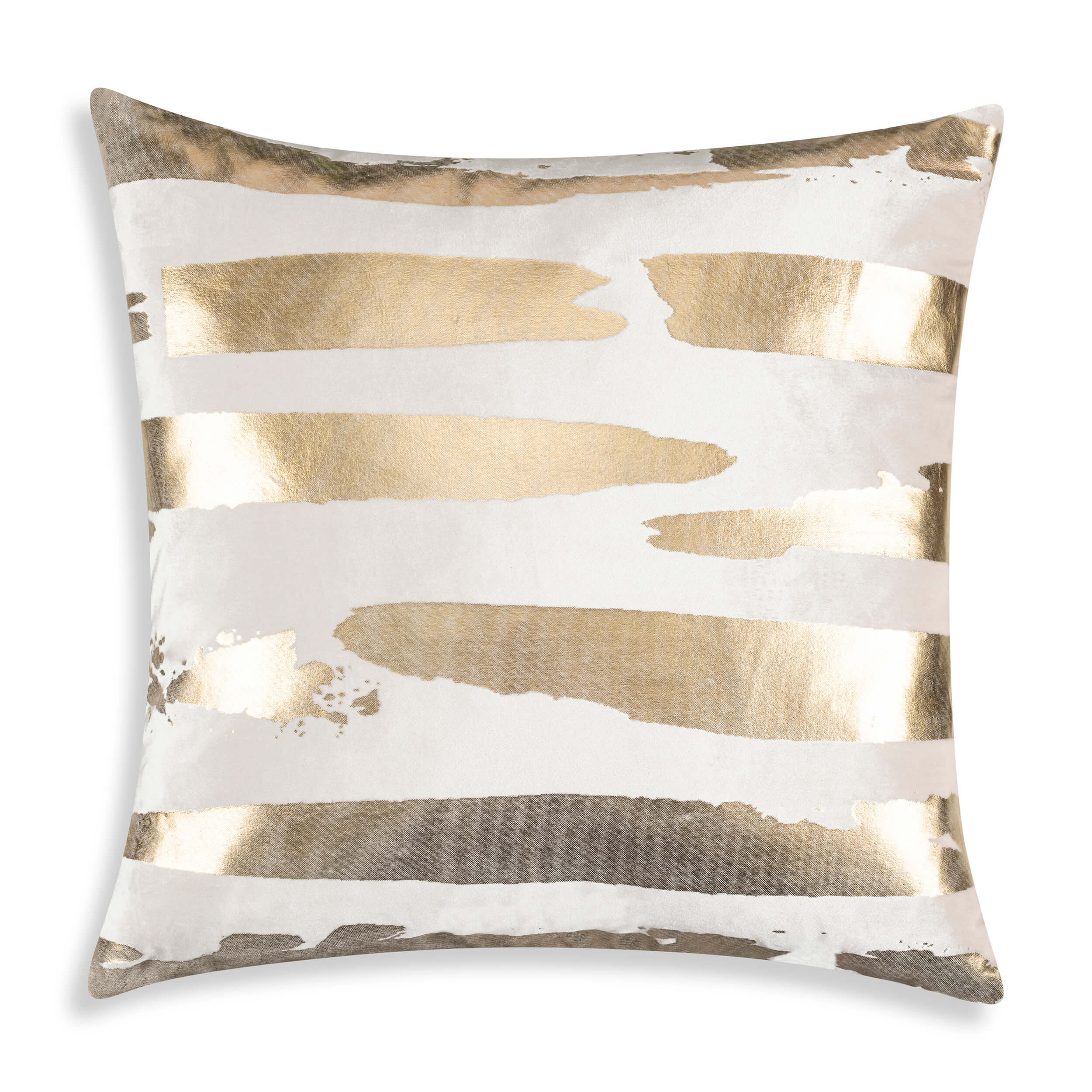 Raya Pillow, Ivory/Gold
