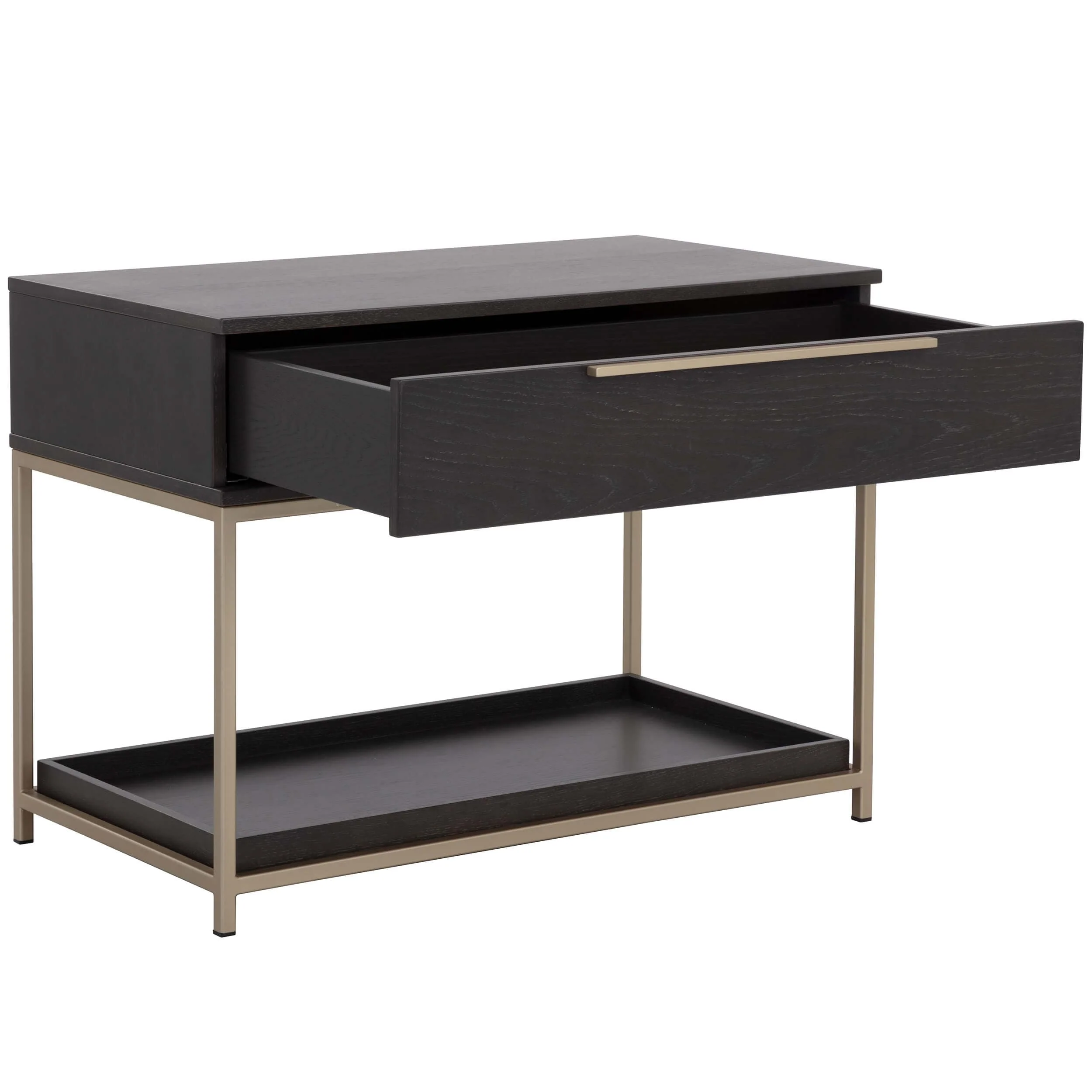 Rebel Large Nightstand, Charcoal Grey - Image 3