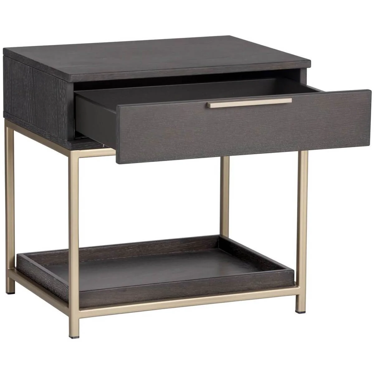 Rebel Nightstand, Charcoal Grey - Image 2