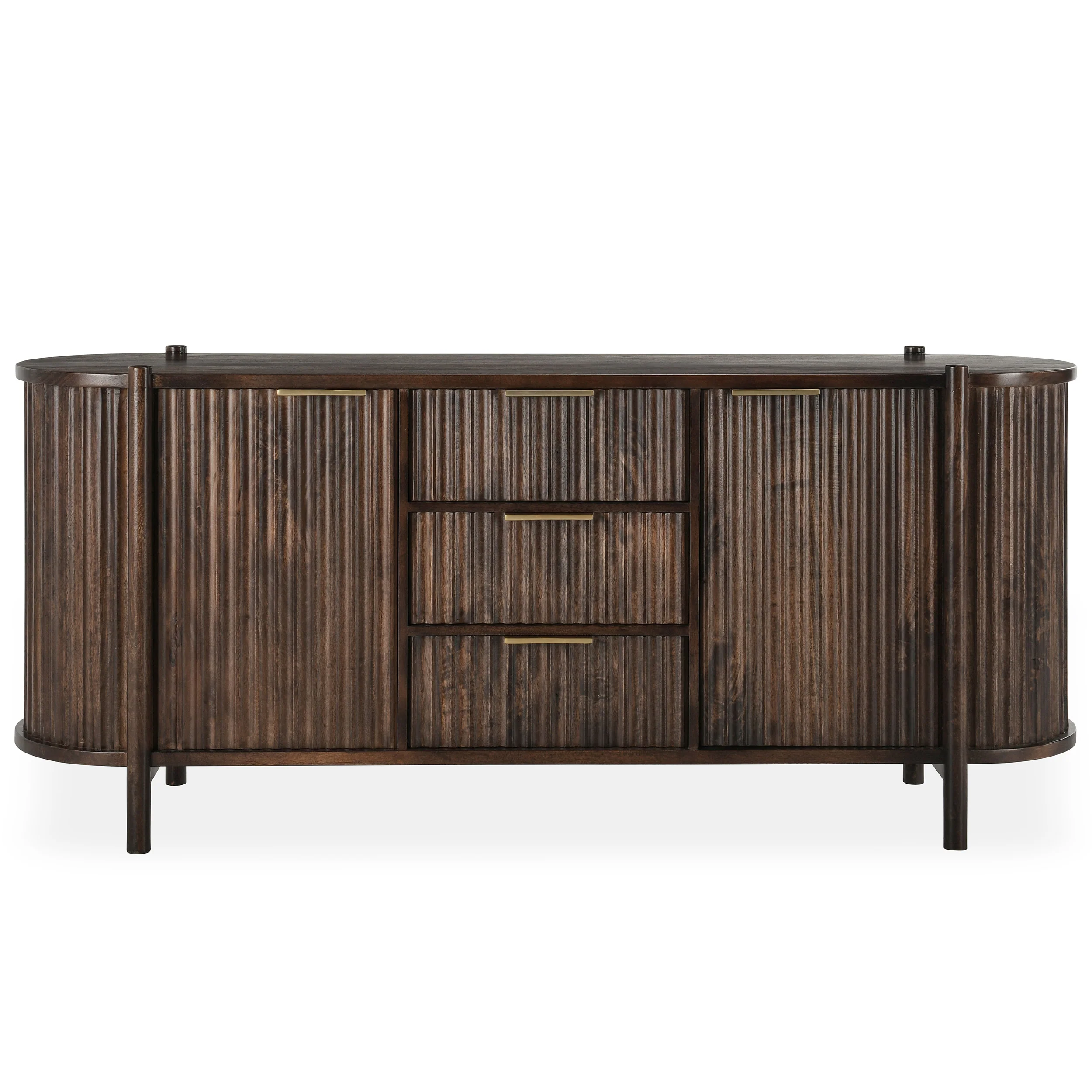 Redford Cabinet, Bark Brown - Image 2