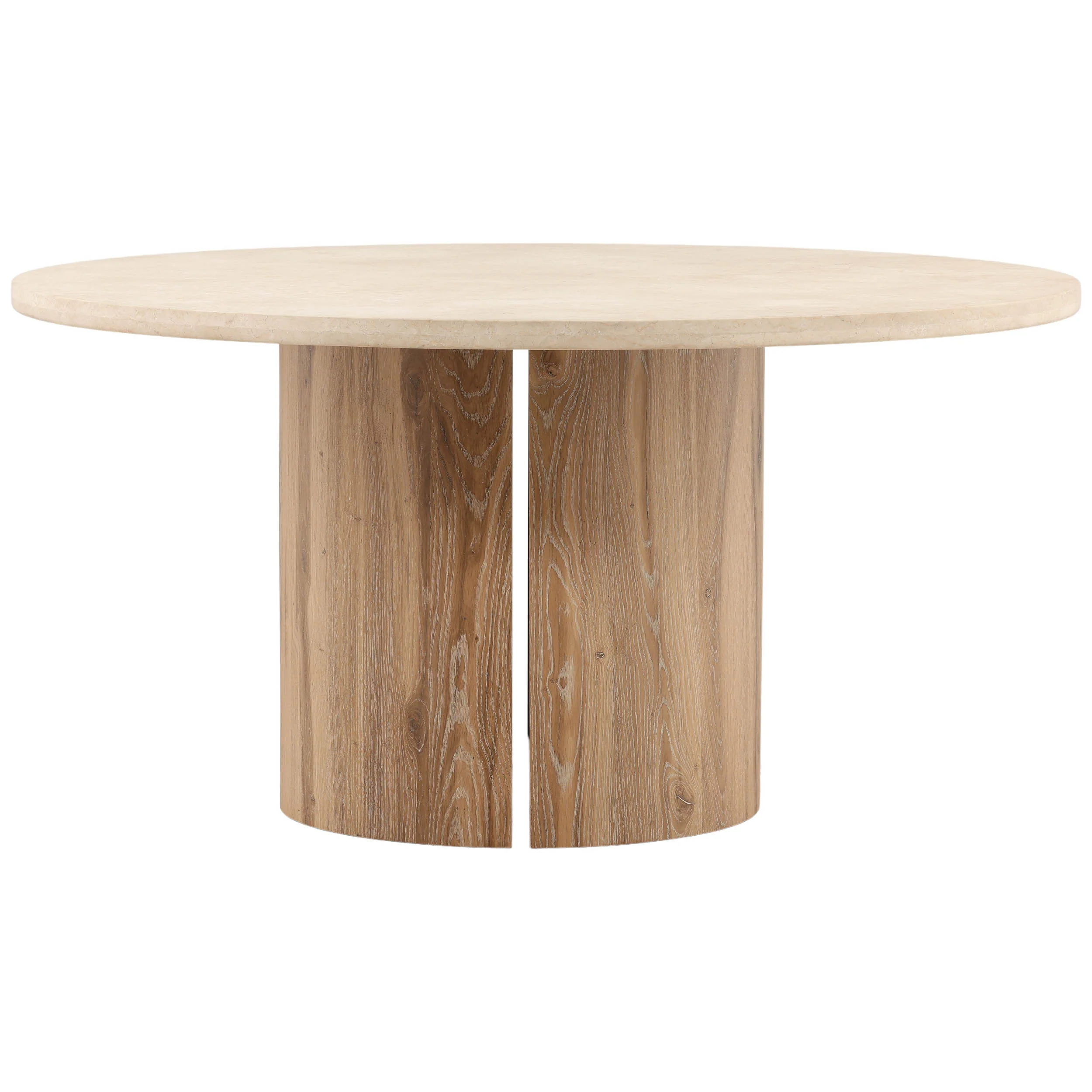 Reeve Round Dining Table, Natural