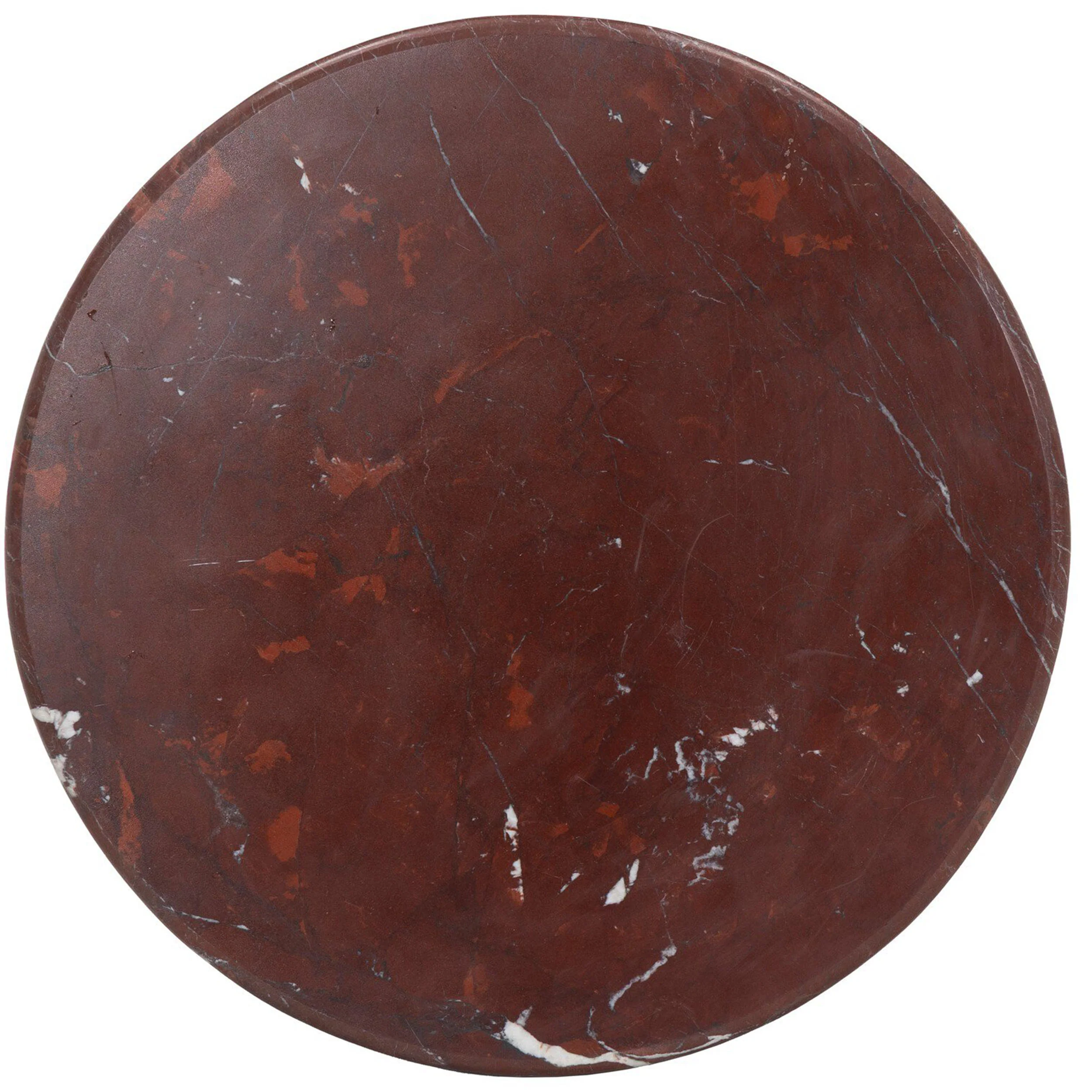 Reeves Large End Table, Cordovan Marble by Four Hands - Image 3