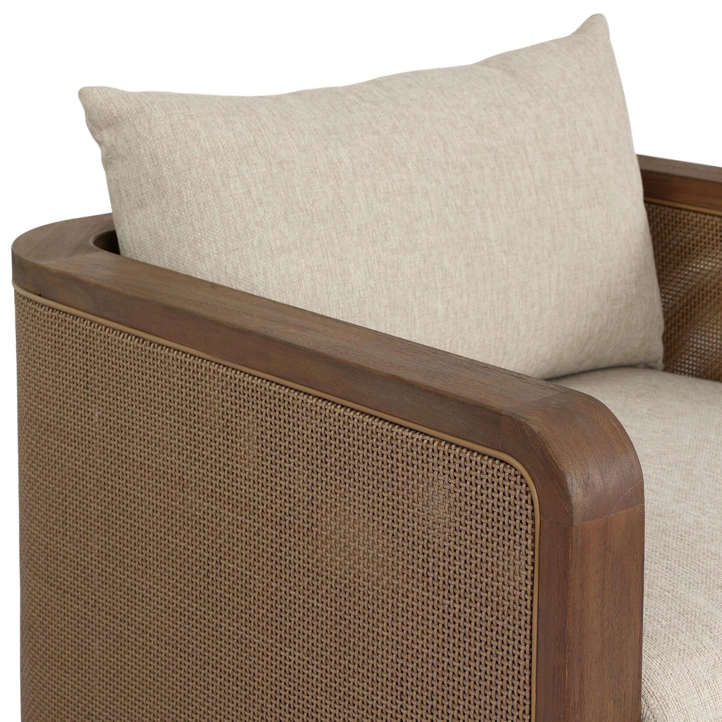 Reiner Outdoor Chair, Ellor Beige by Four Hands - Image 6