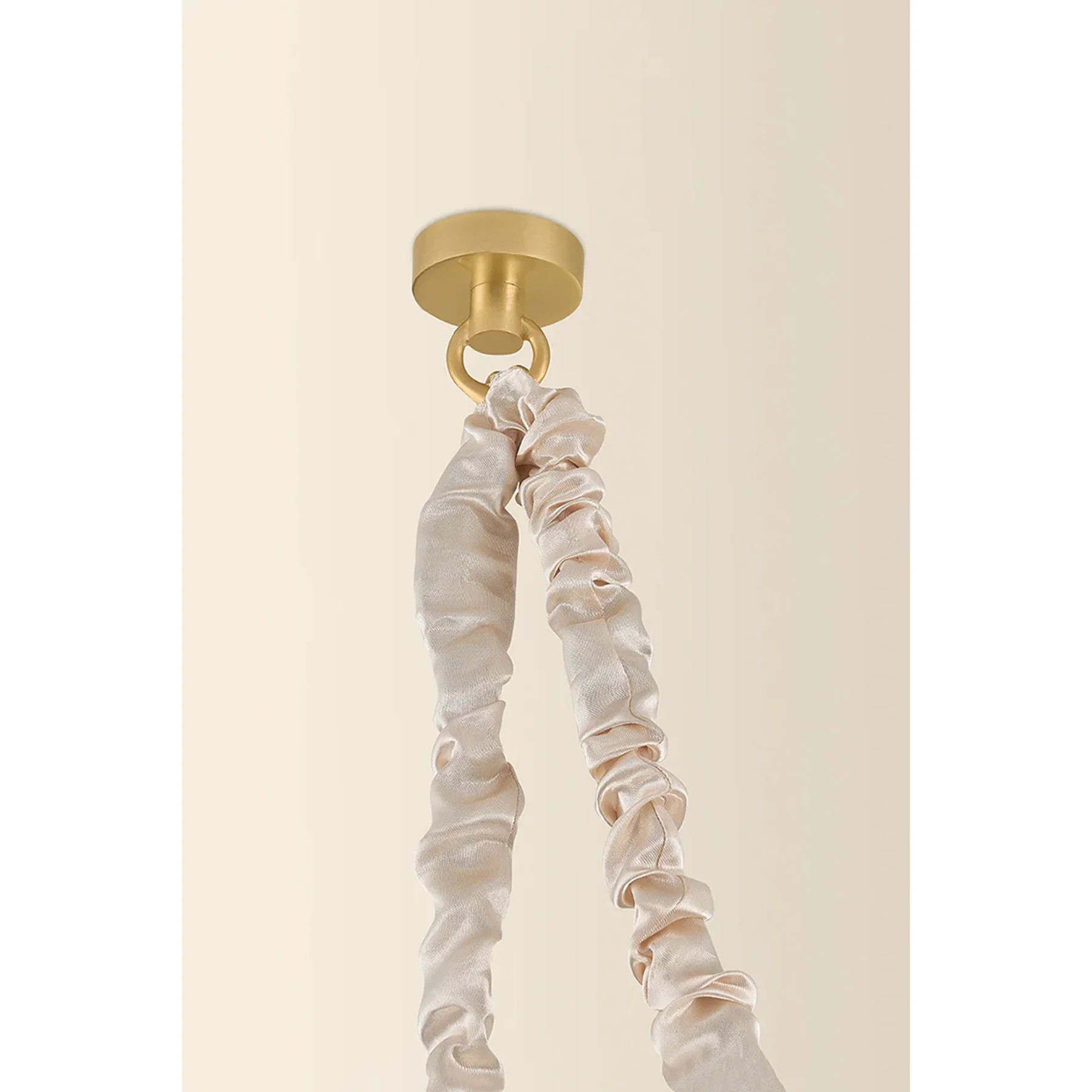 Remi Chandelier, Aged Brass - Image 5