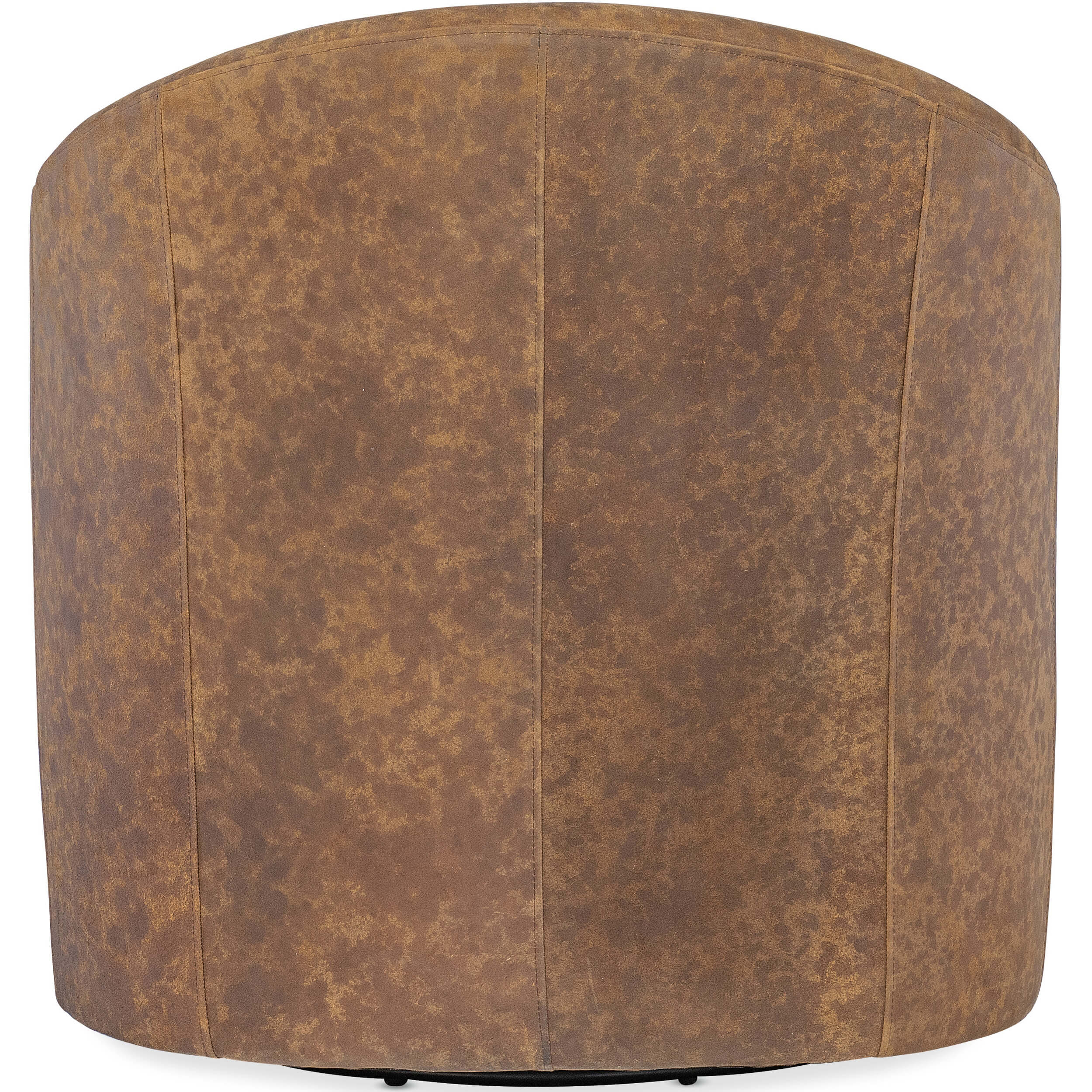 Remi Leather Swivel Chair, - Image 3