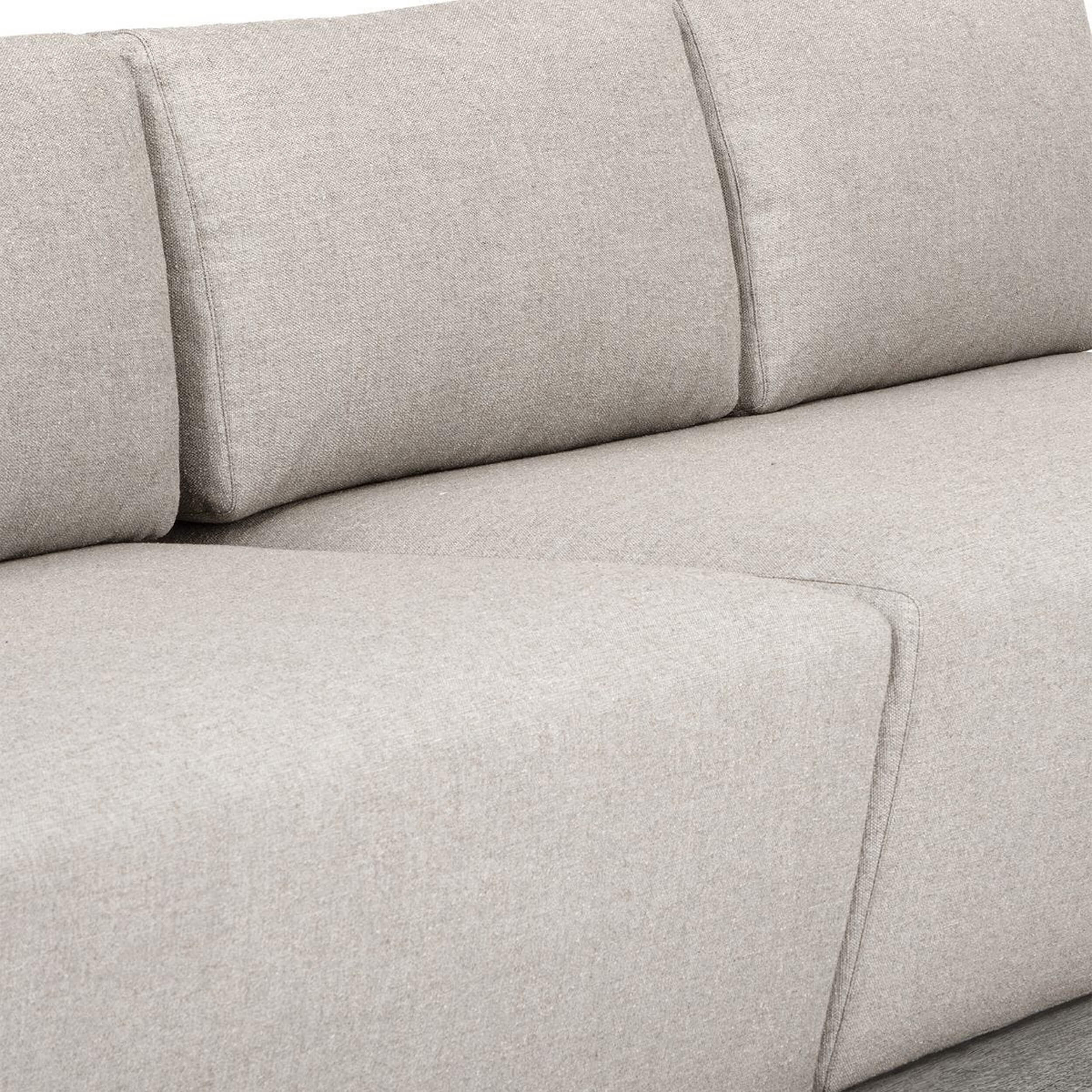 Remsen Outdoor 107" Sofa, Weathered Gray/Dove - Image 6