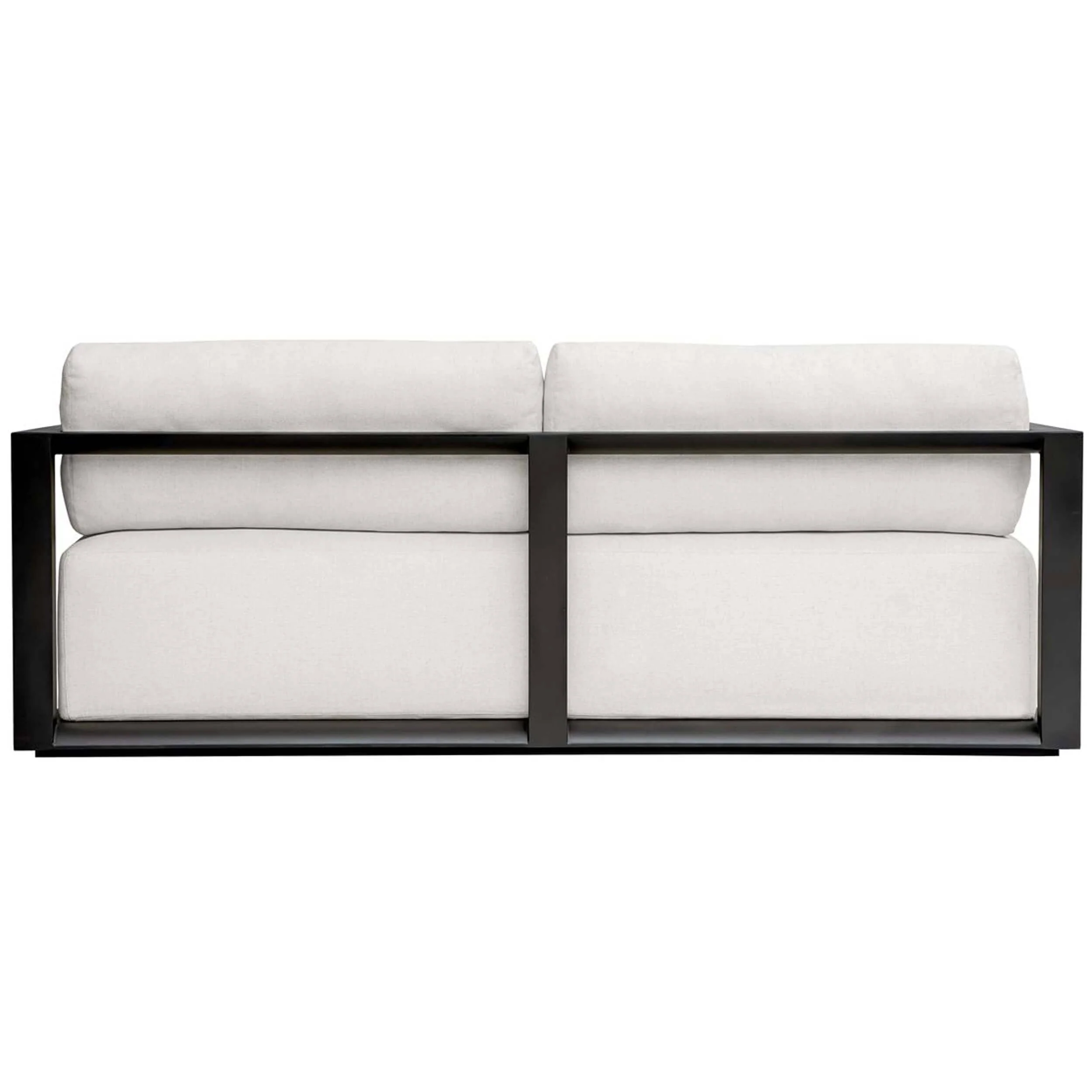 Remsen Outdoor 81" Sofa, Java Black/Oyster - Image 4