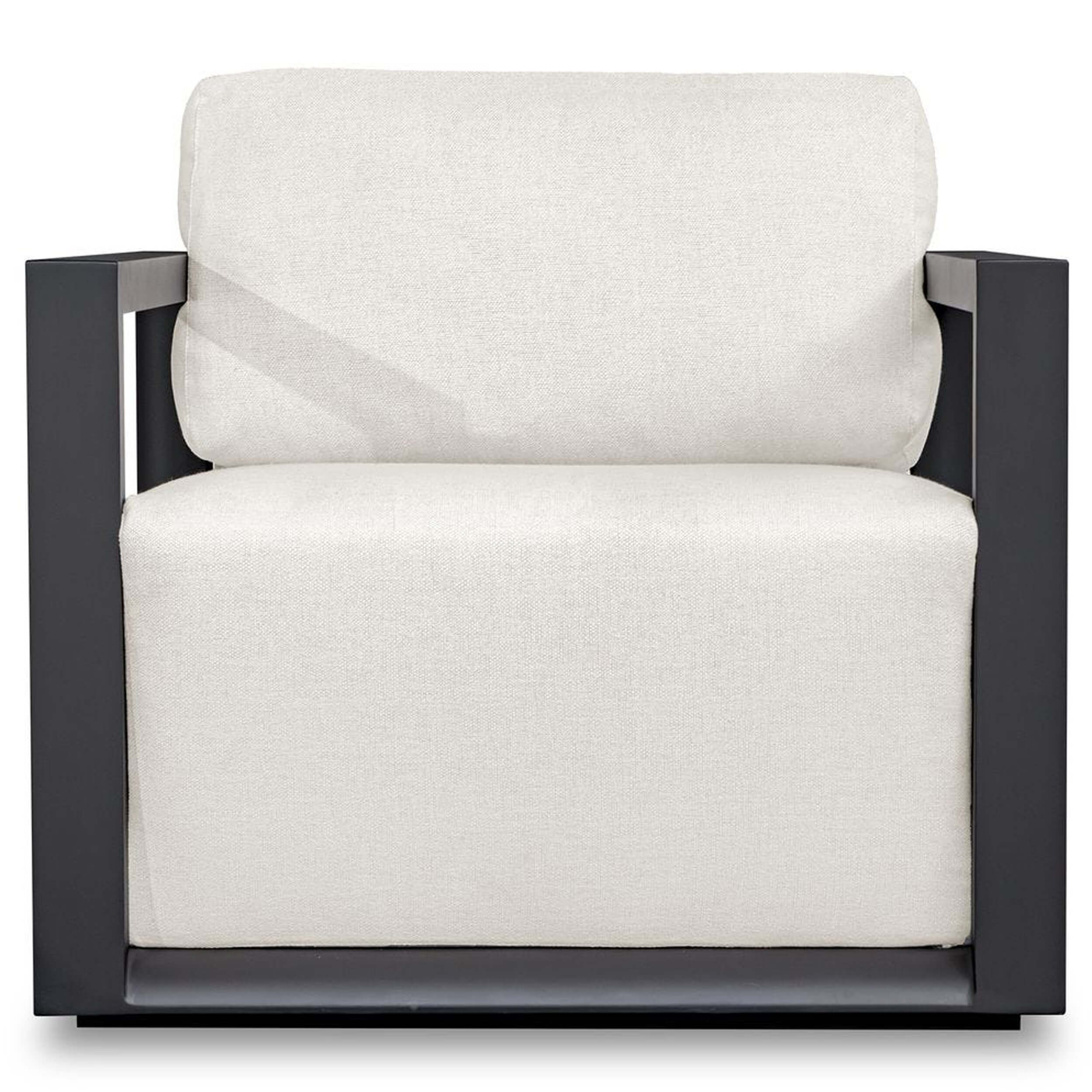 Remsen Outdoor Lounge Chair, Java Black/Oyster - Image 2
