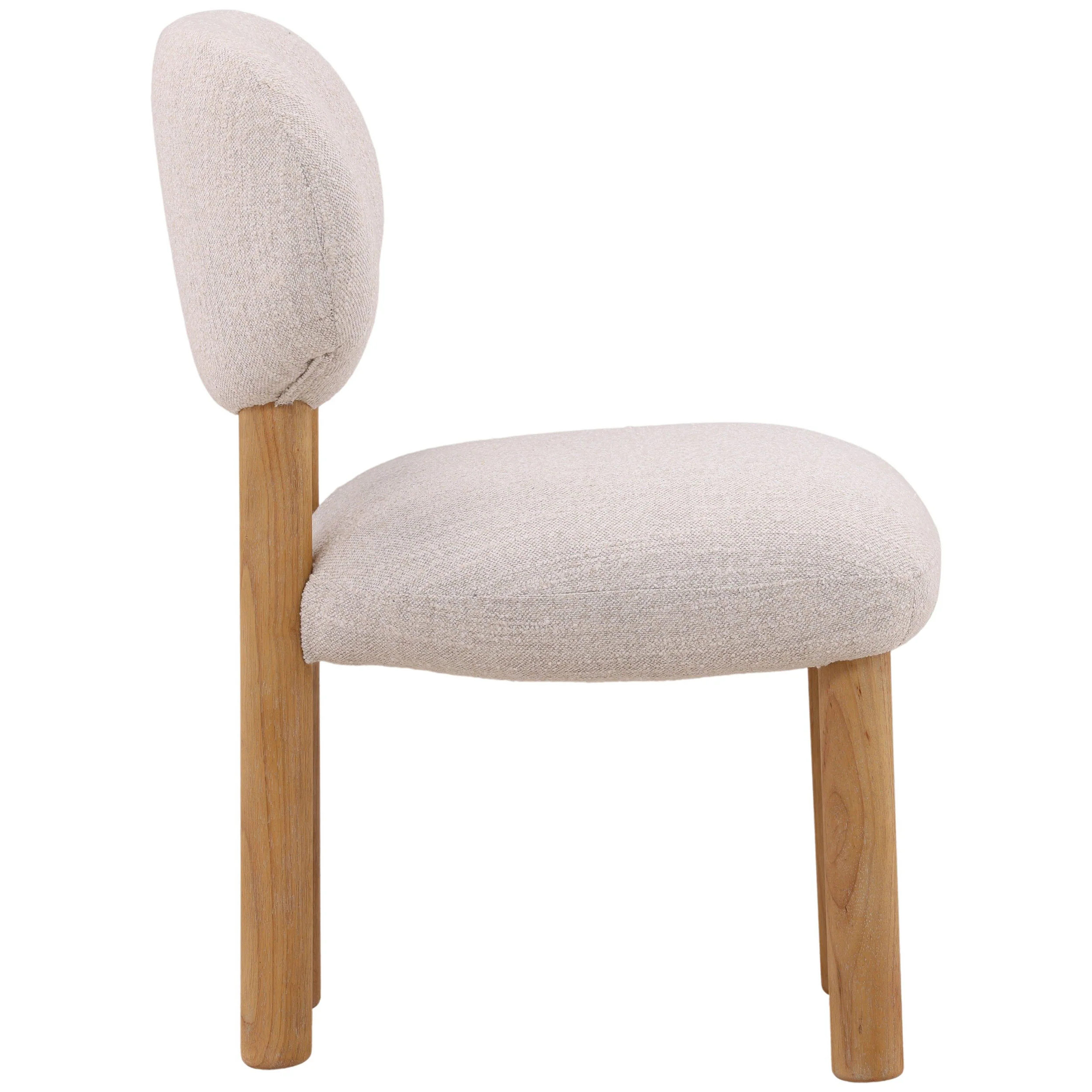 Renad Dining Chair, Cream, Set of 2 - Image 2