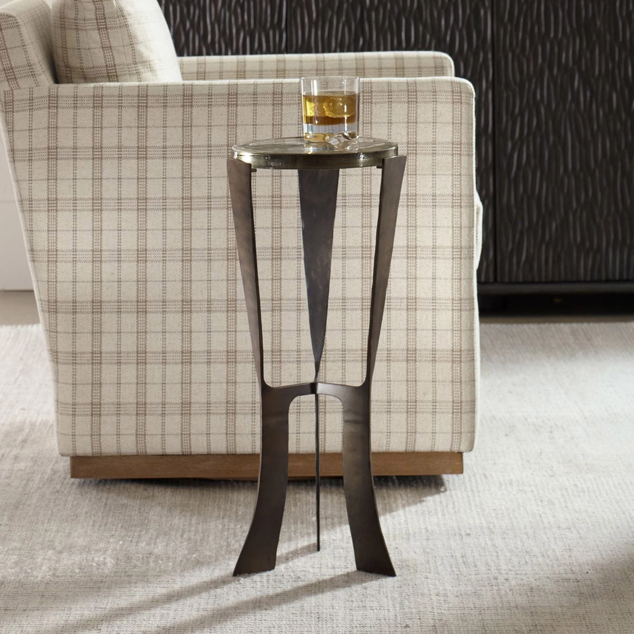 Renaud Drink Table, Dark Bronze - Image 5