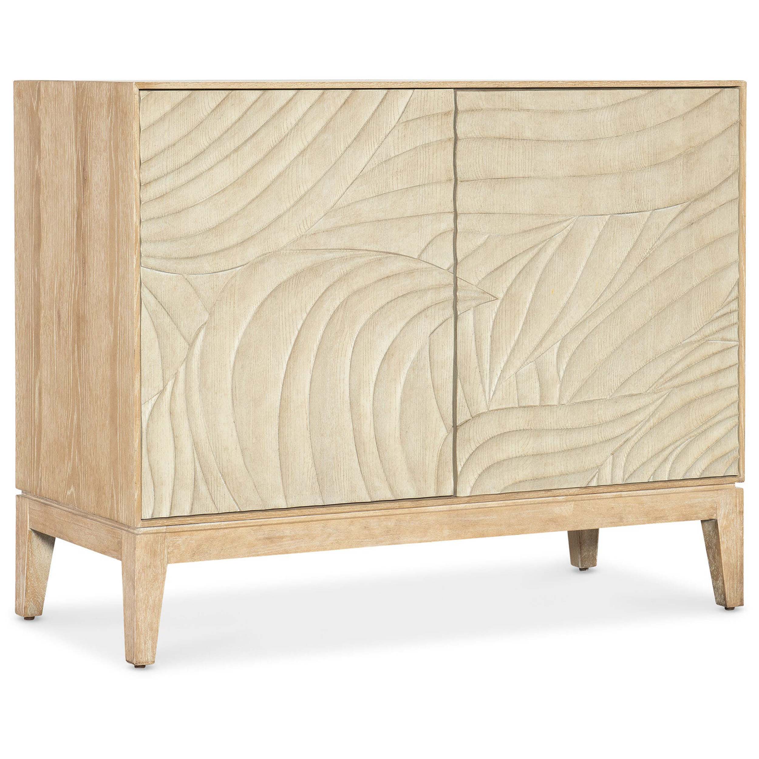 Retreat Carved Nightstand, Dune