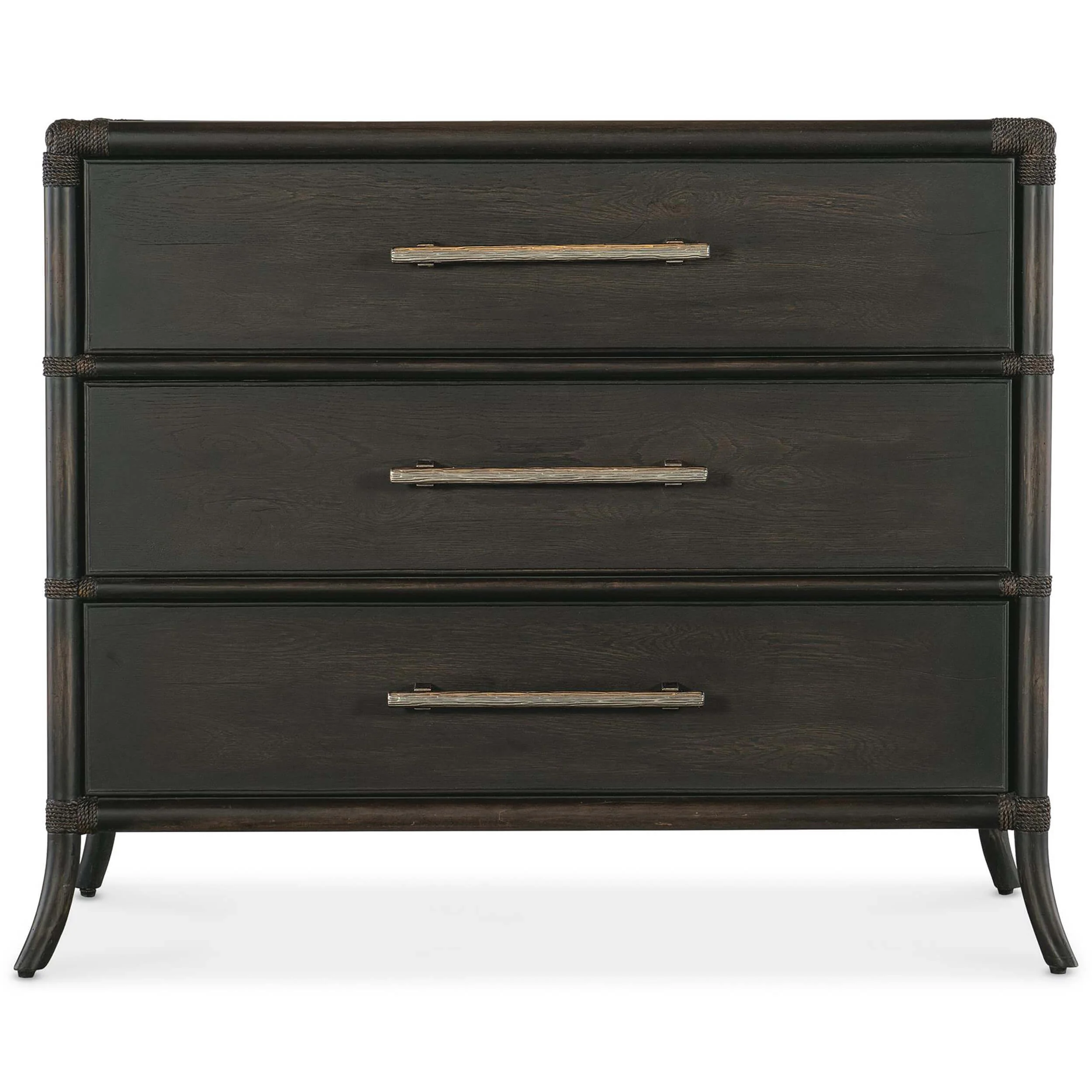 Retreat Pole Rattan Chest, Black Sand - Image 2