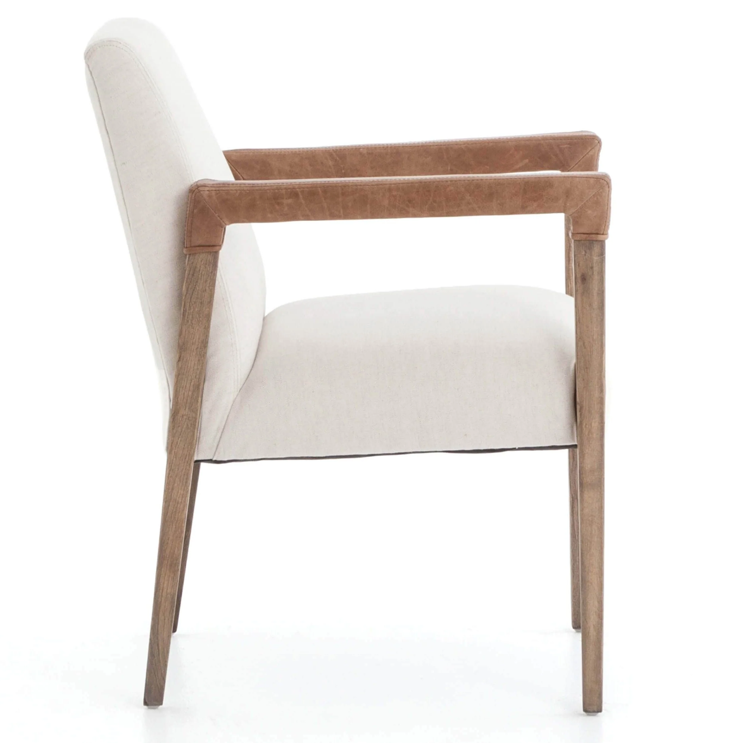 Reuben Dining Chair, Harbor Natural/Nettlewood, Set of 2 by Four Hands - Image 3