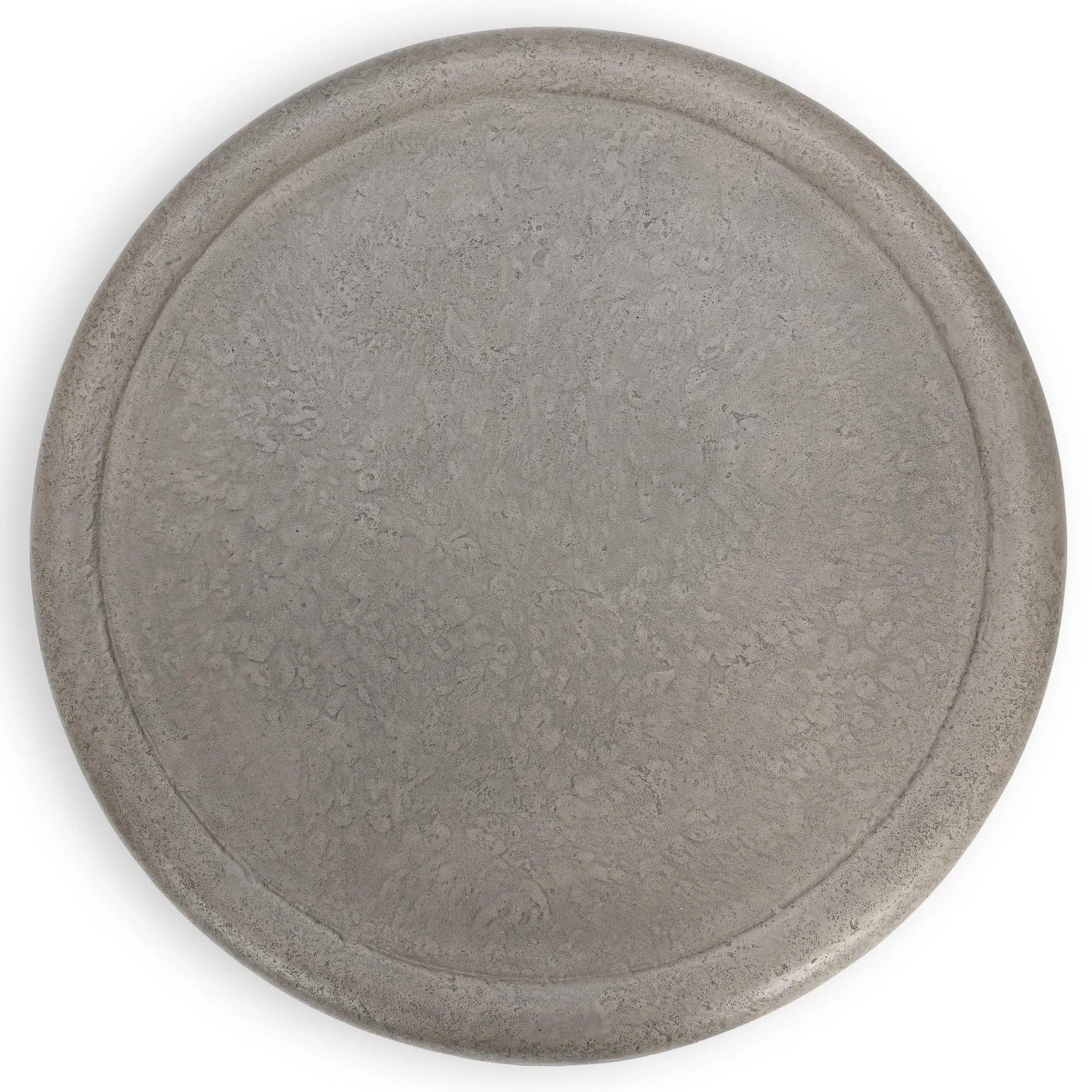 Reva Outdoor Round Coffee Table, Dark Gray - Image 2