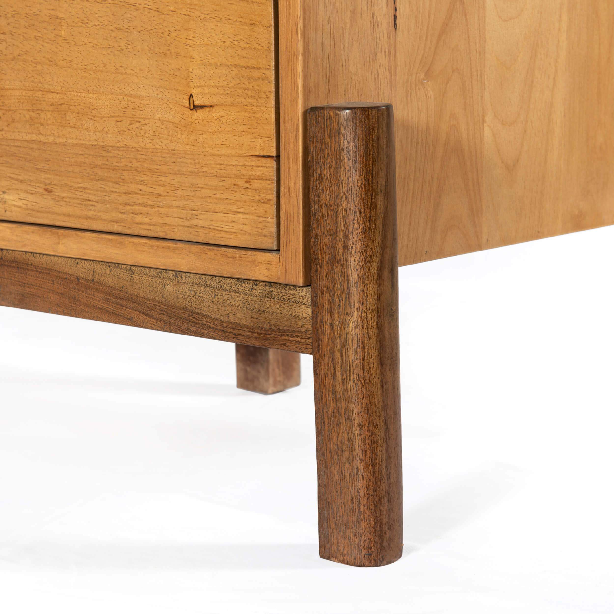Reza Media Console, Smoked Honey by Four Hands - Image 5
