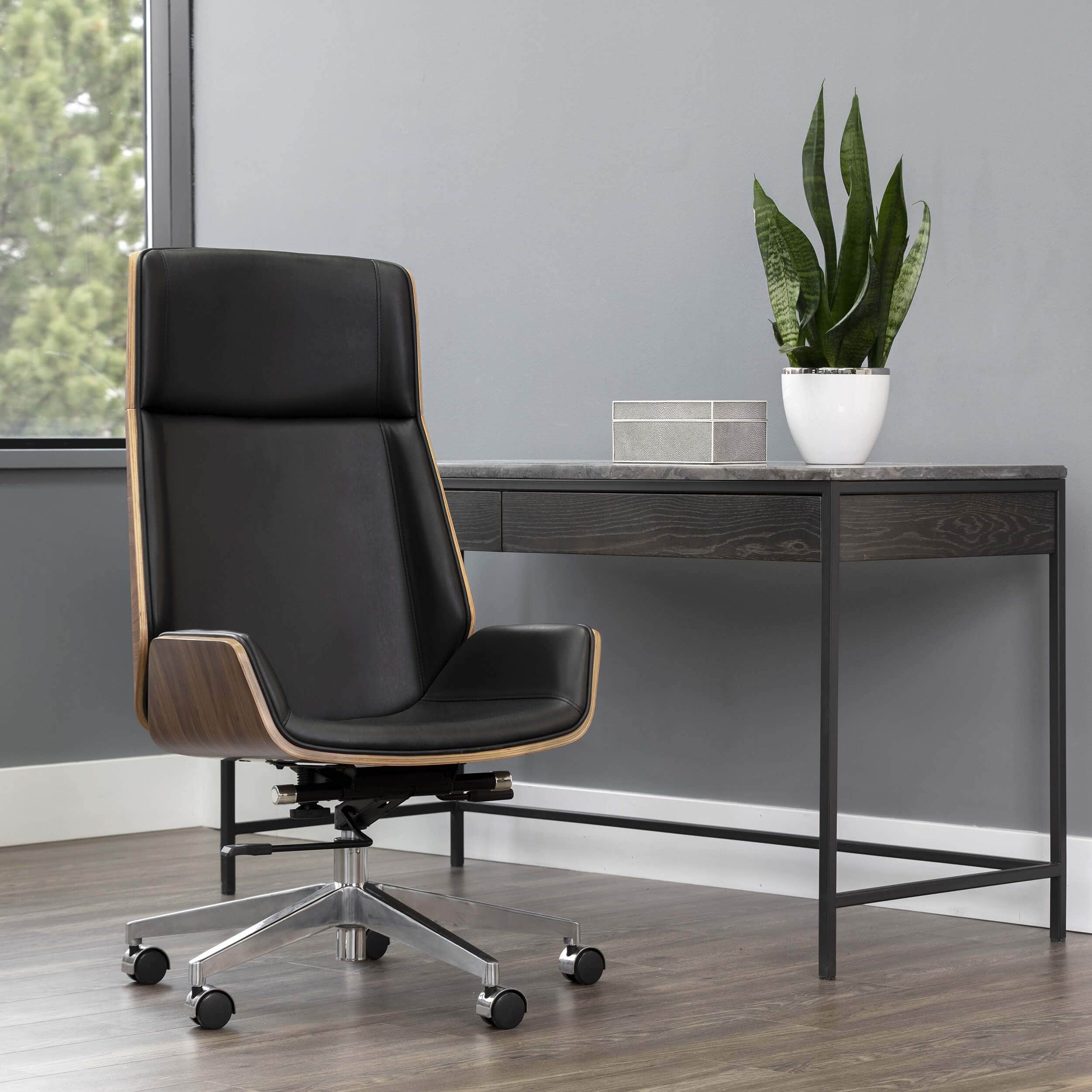 Rhett Office Chair, Dillion Black - Image 7