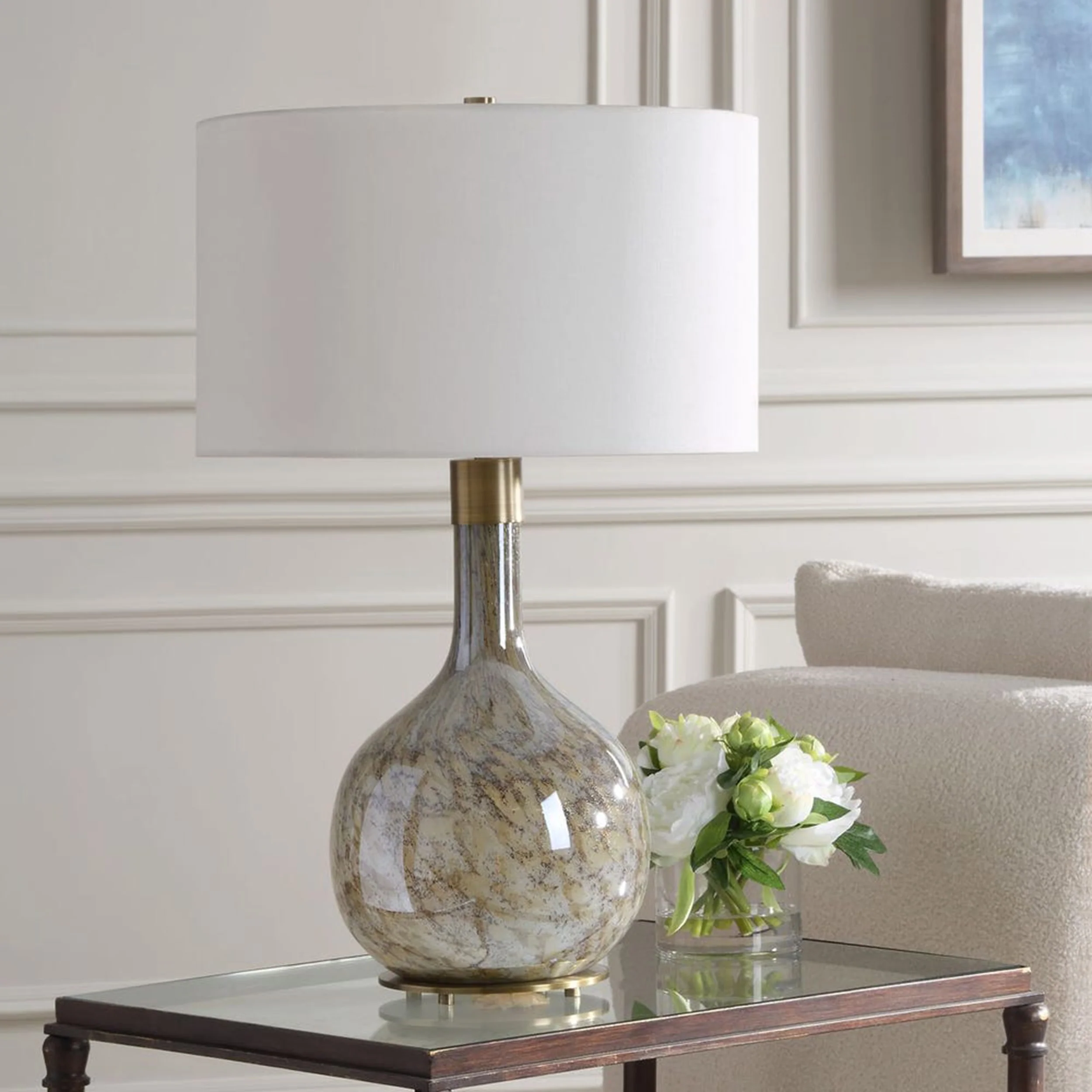 Rhine Table Lamp, Warm Brown - Image 6