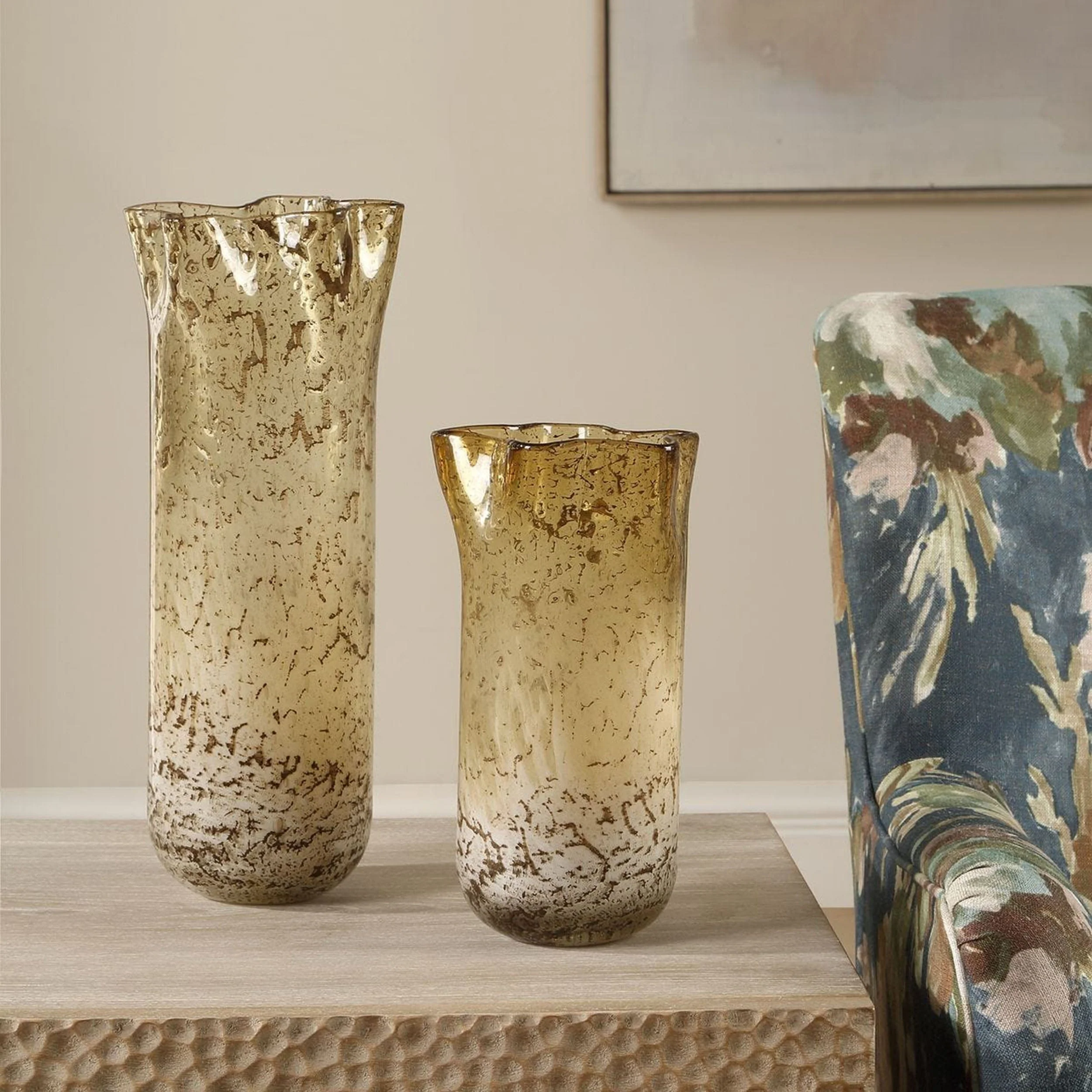 Rhine Vases, Set of 2, Warm Umber - Image 3