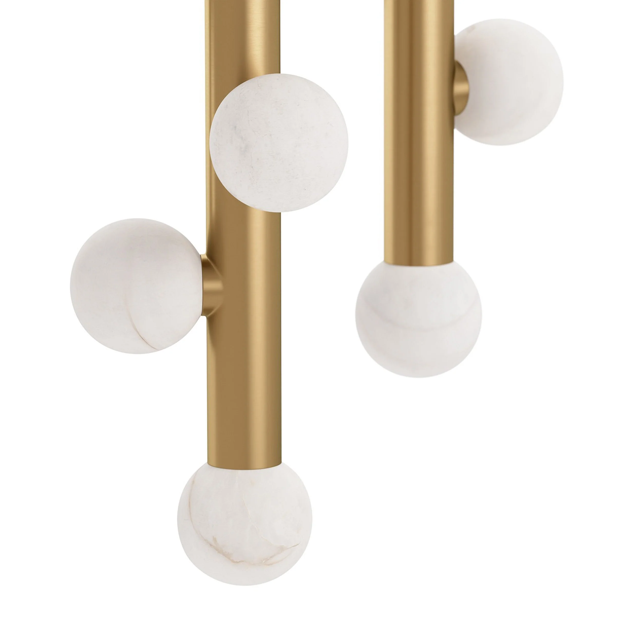 Rhoads Chandelier, Natural Brass - Image 3