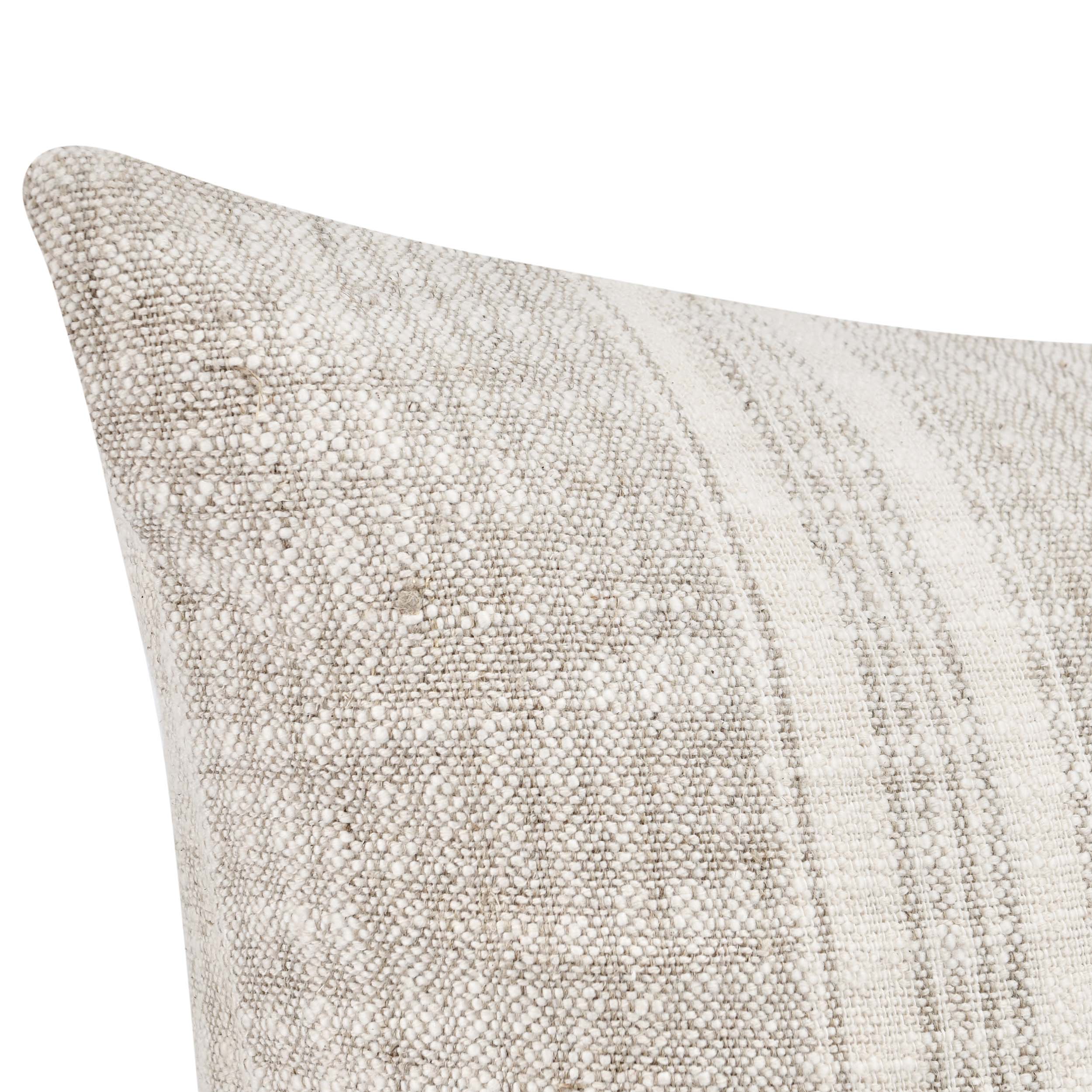 Ria Lumbar Pillow, Natural/Ivory - Image 4