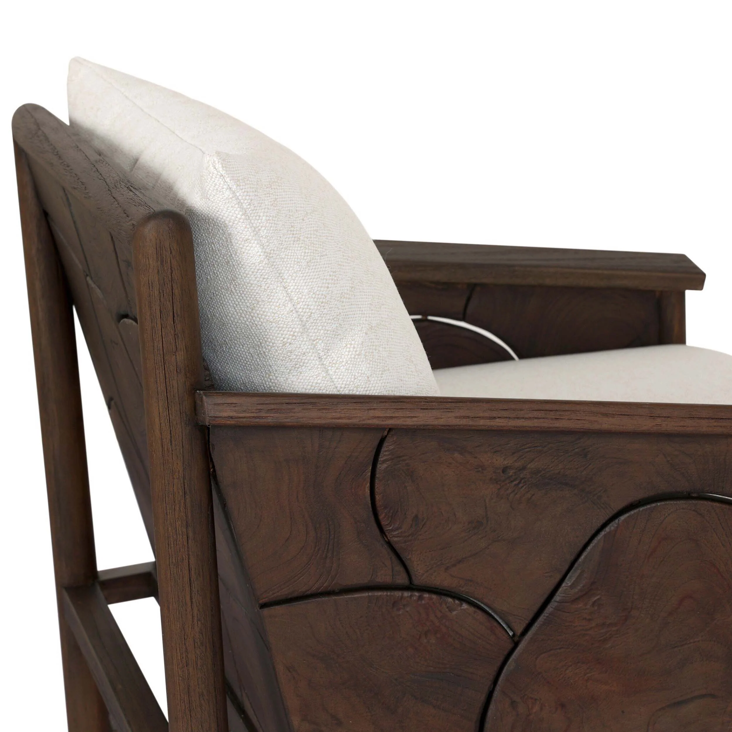 Ridge Outdoor Dining Chair, Alessi Linen by Four Hands - Image 7