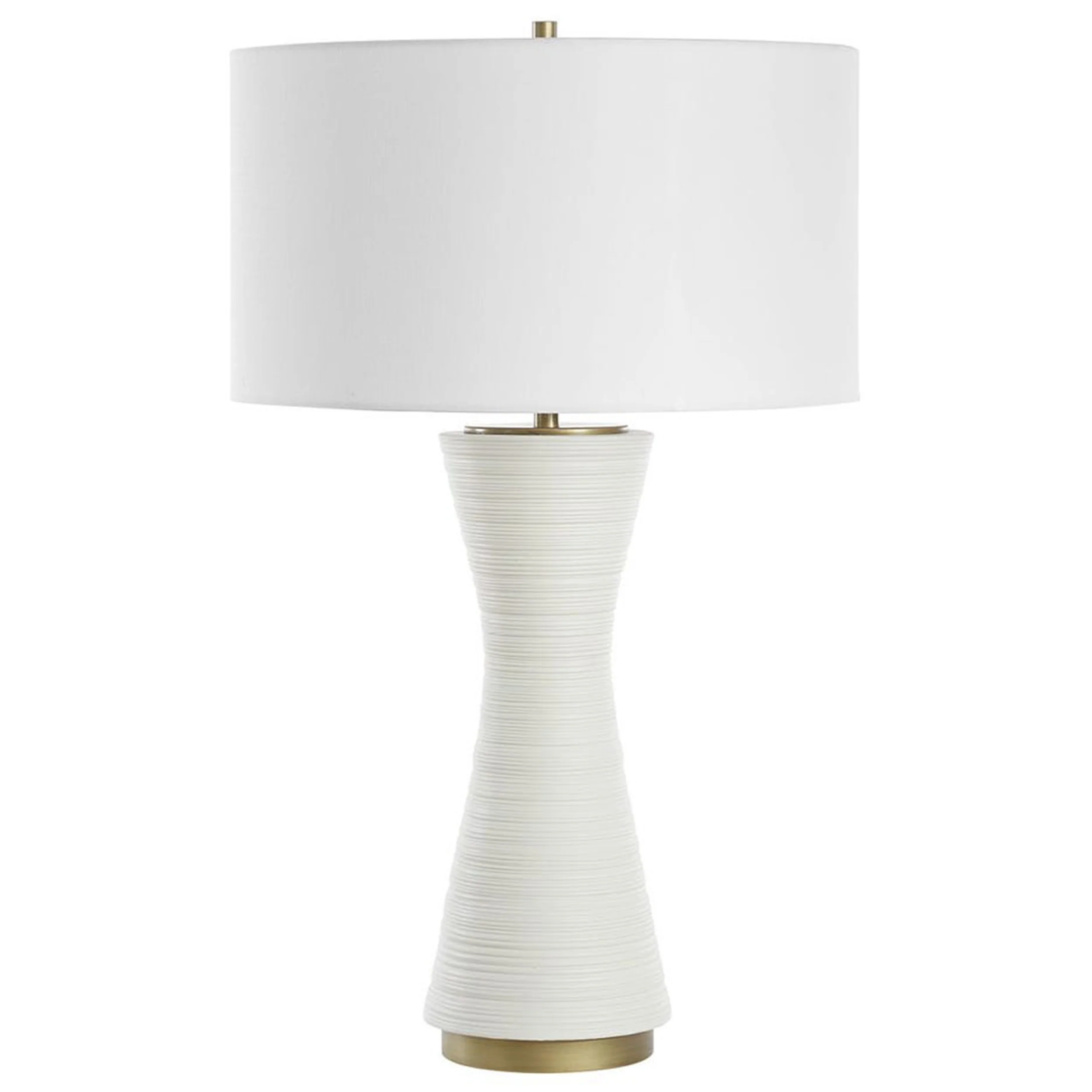 Ridgeline Table Lamp, White