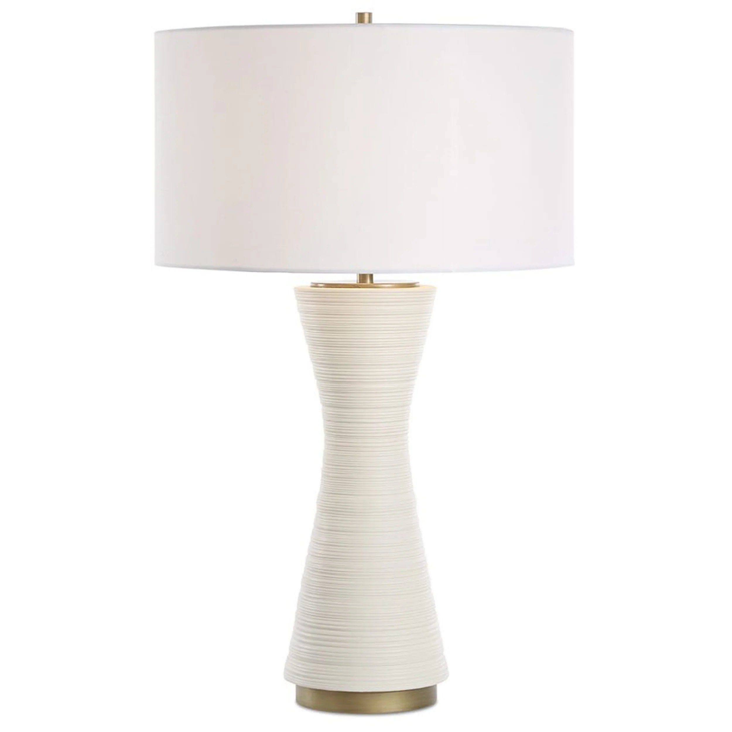Ridgeline Table Lamp, White - Image 2