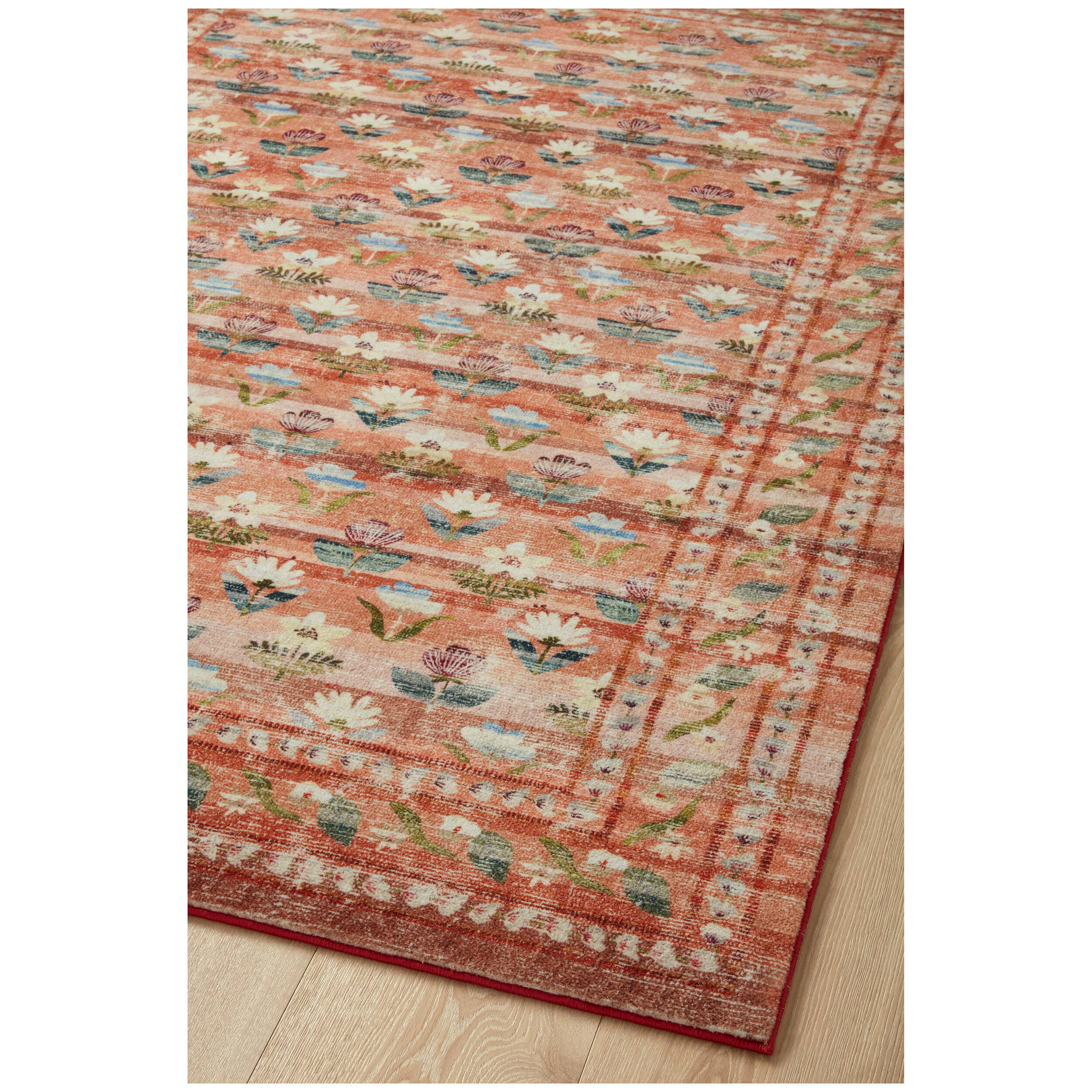 Rifle Paper Co. x Loloi Rug Courtyard COU-05, Hadley Terracotta - Image 4