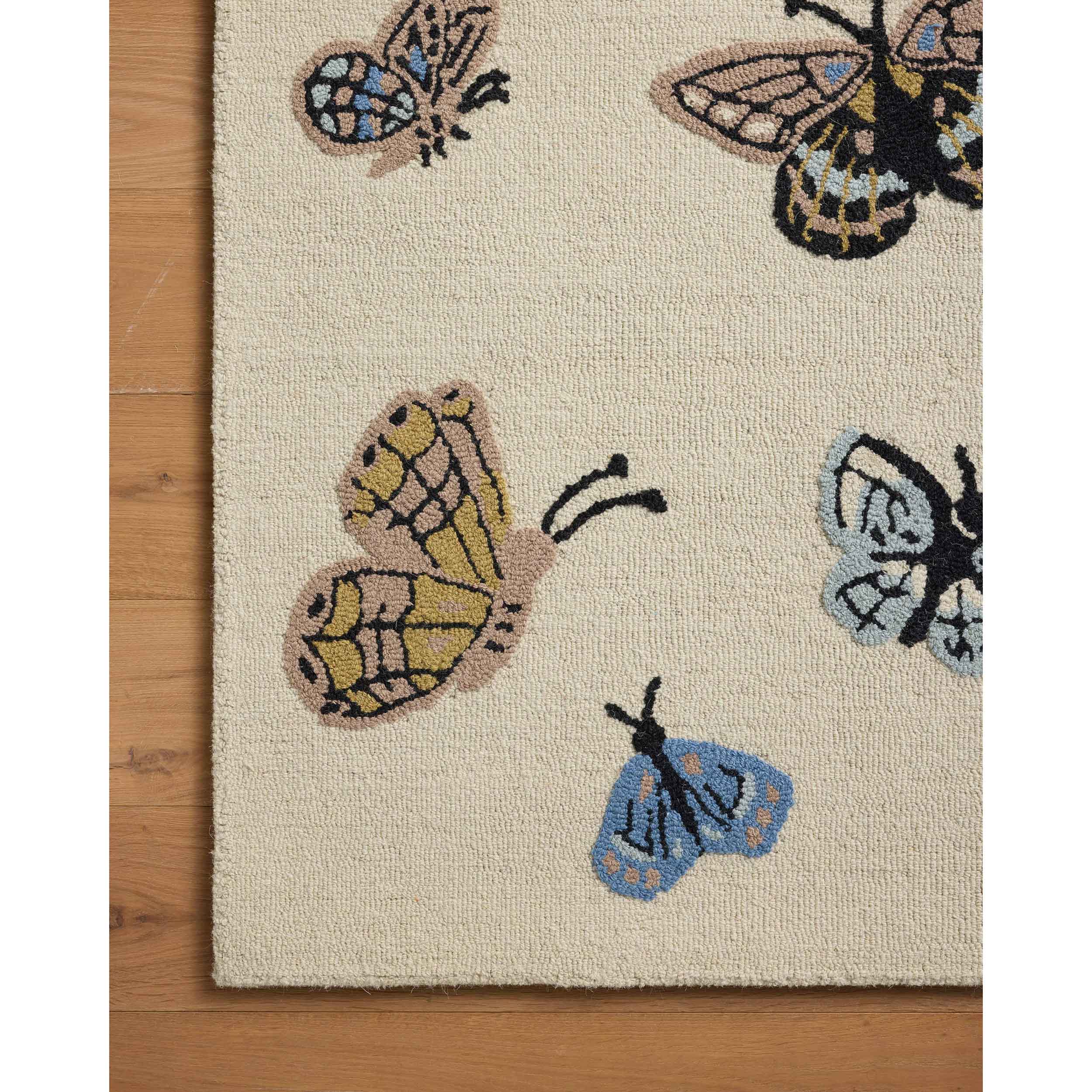 Rifle Paper Co. x Loloi Rug Highgrove HIG-01, Cream - Image 3
