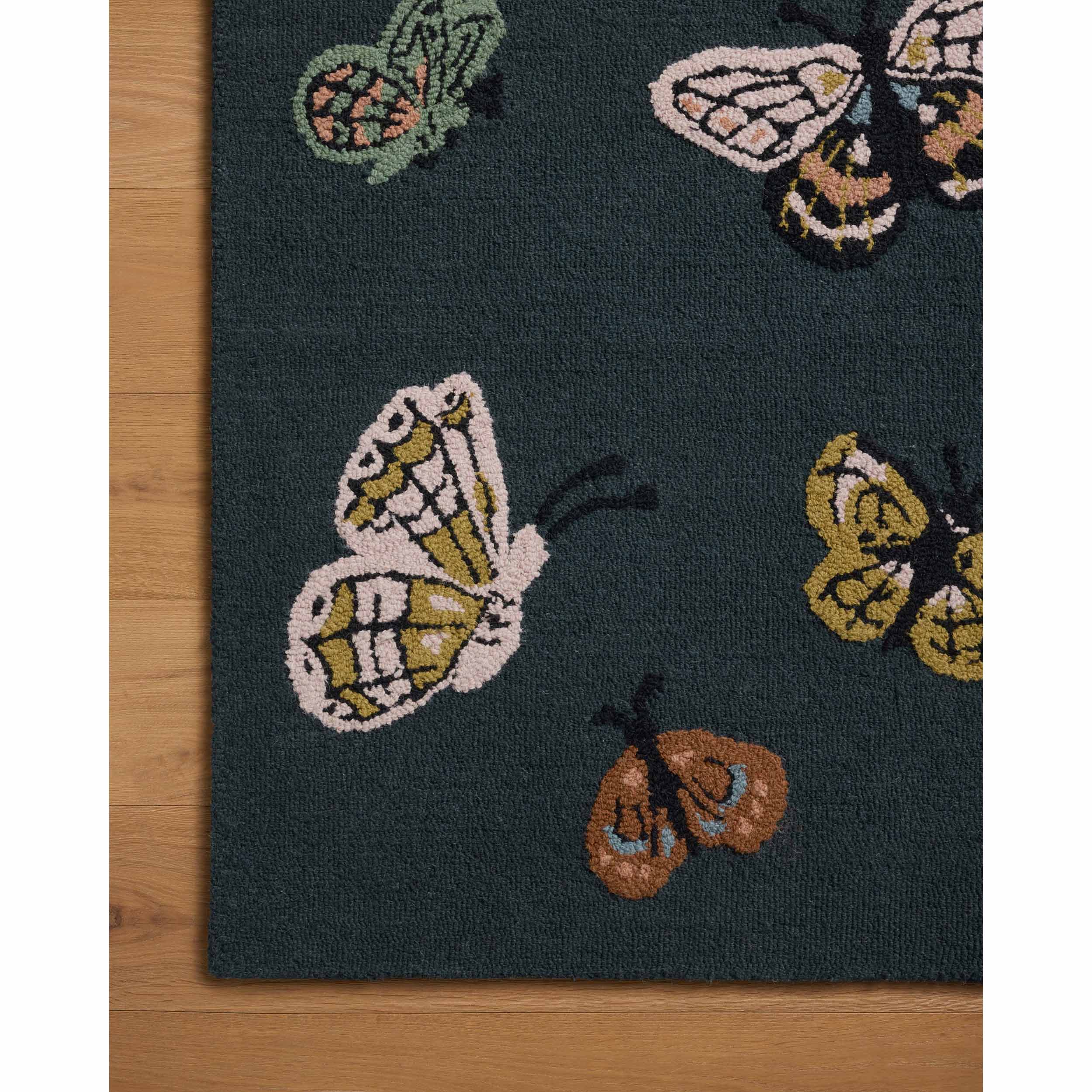 Rifle Paper Co. x Loloi Rug Highgrove HIG-01, Teal - Image 3