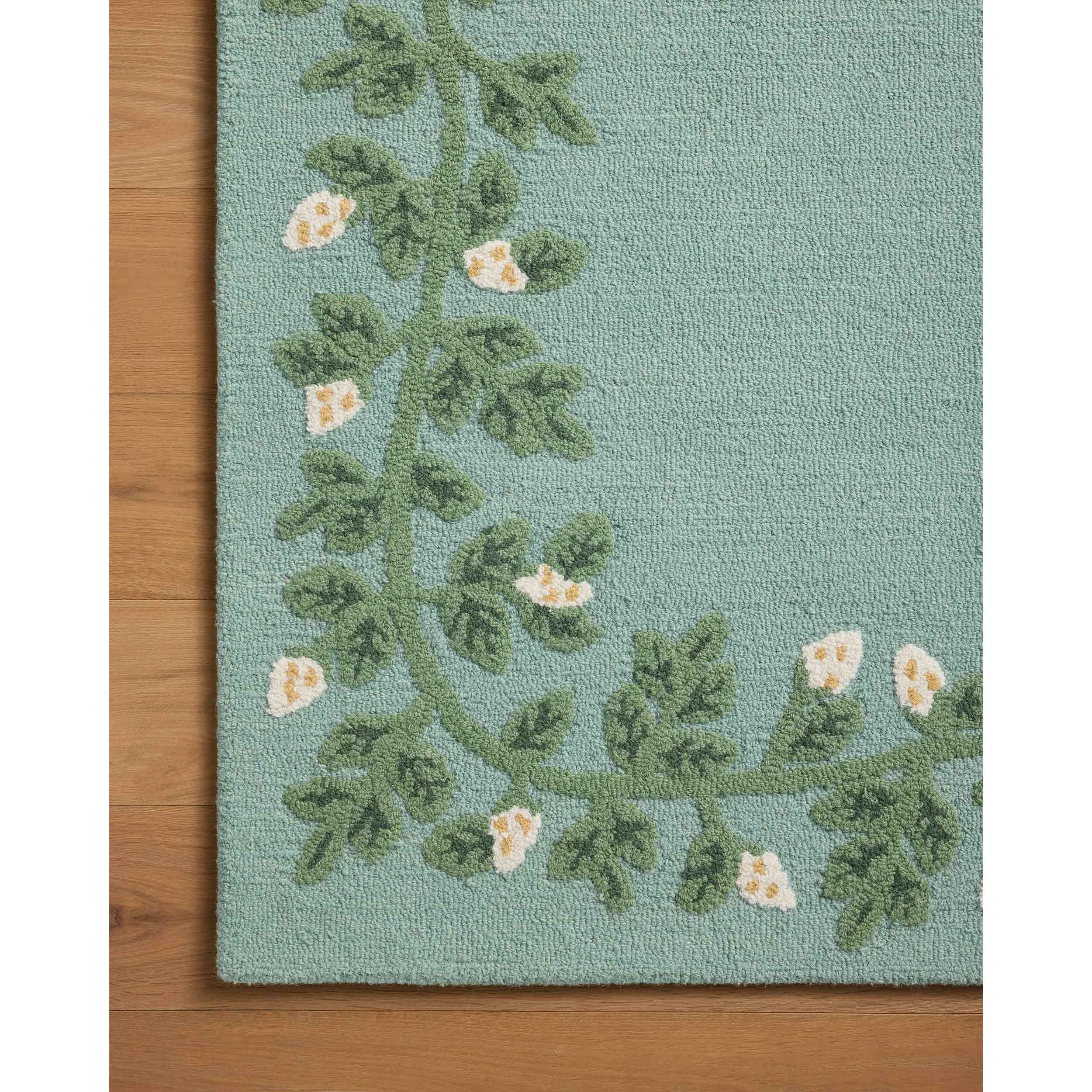 Rifle Paper Co. x Loloi Rug Highgrove HIG-03, Blue - Image 3