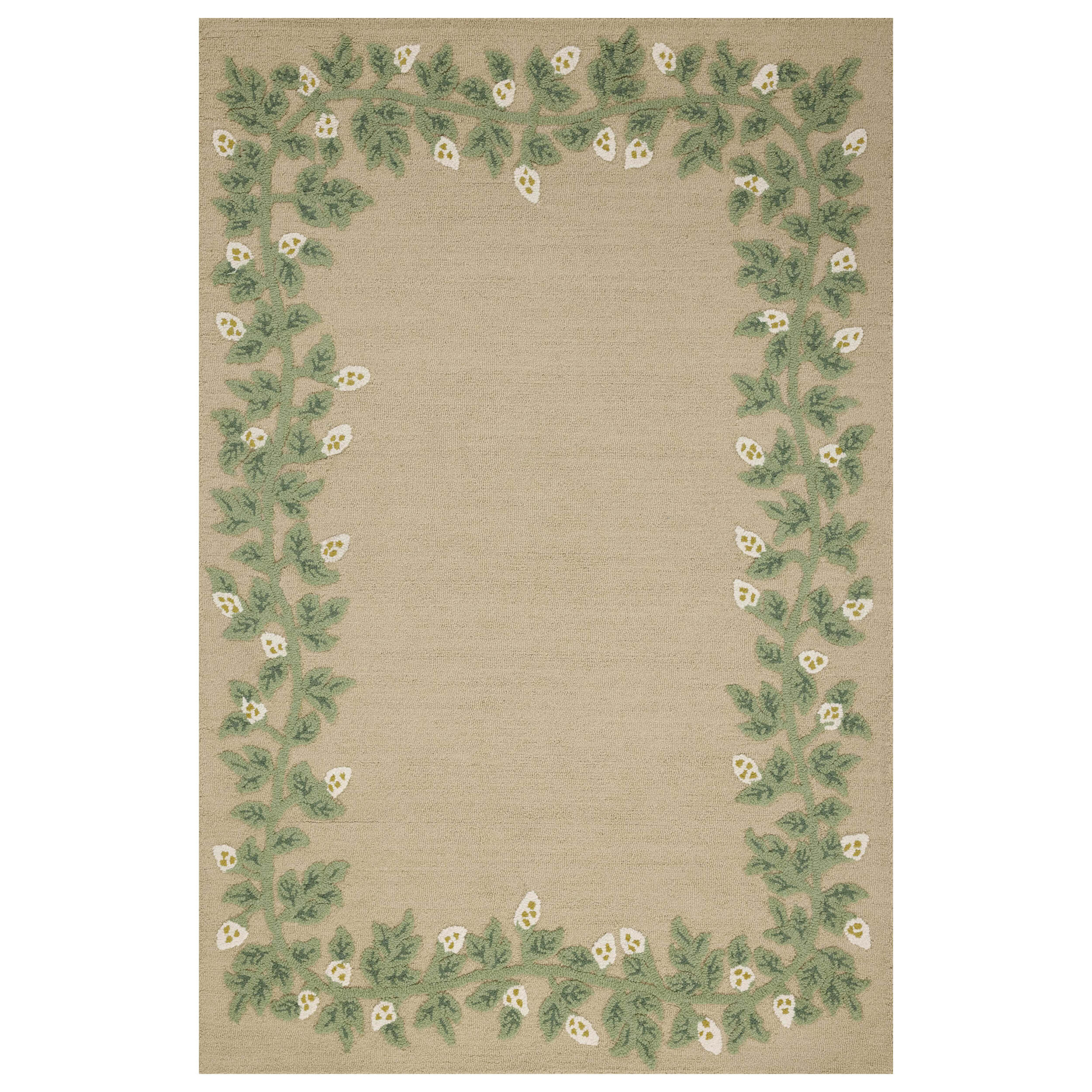 Rifle Paper Co. x Loloi Rug Highgrove HIG-03, Cream