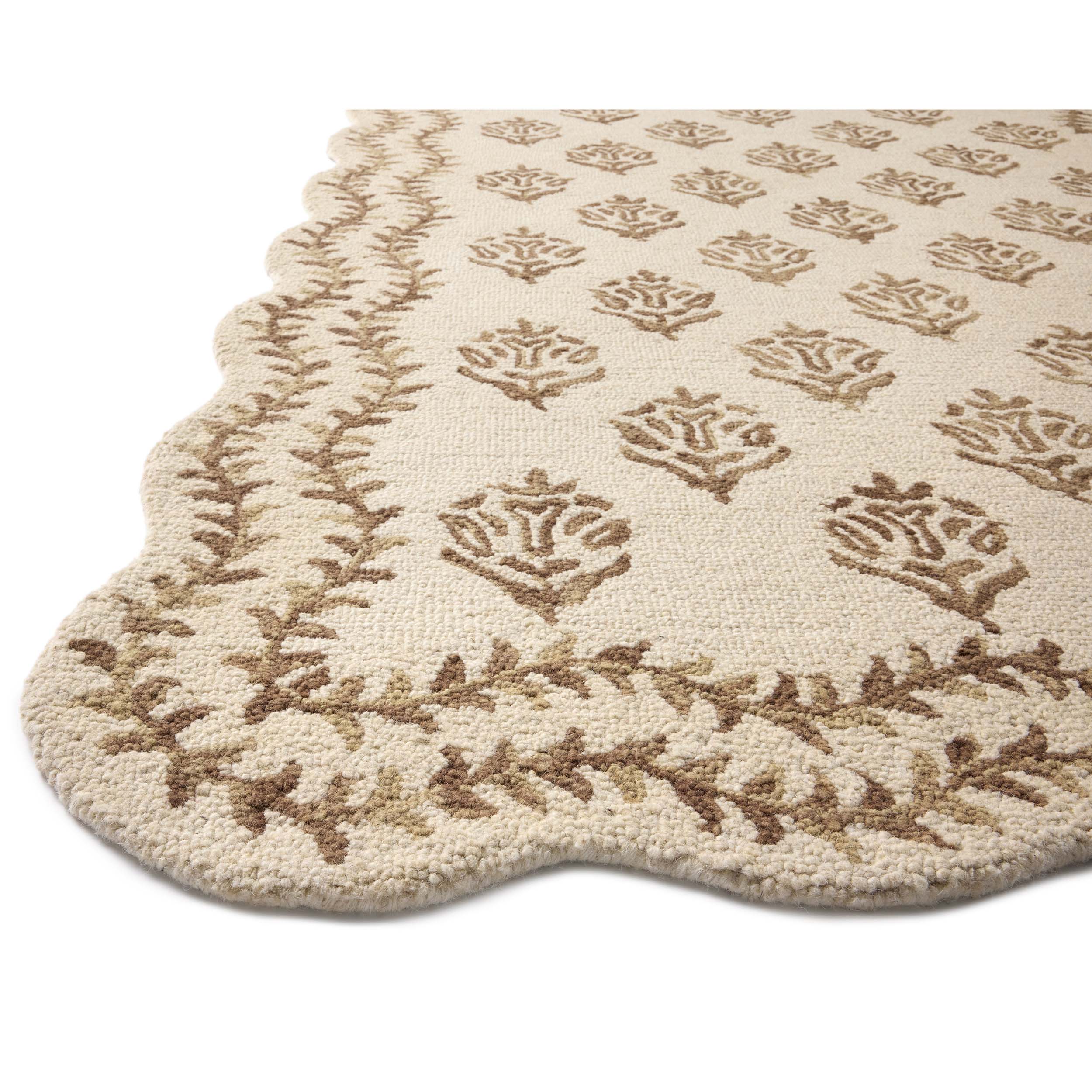 Rifle Paper Co. x Loloi Rug Lisette LST-01, Ivory/Natural - Image 2