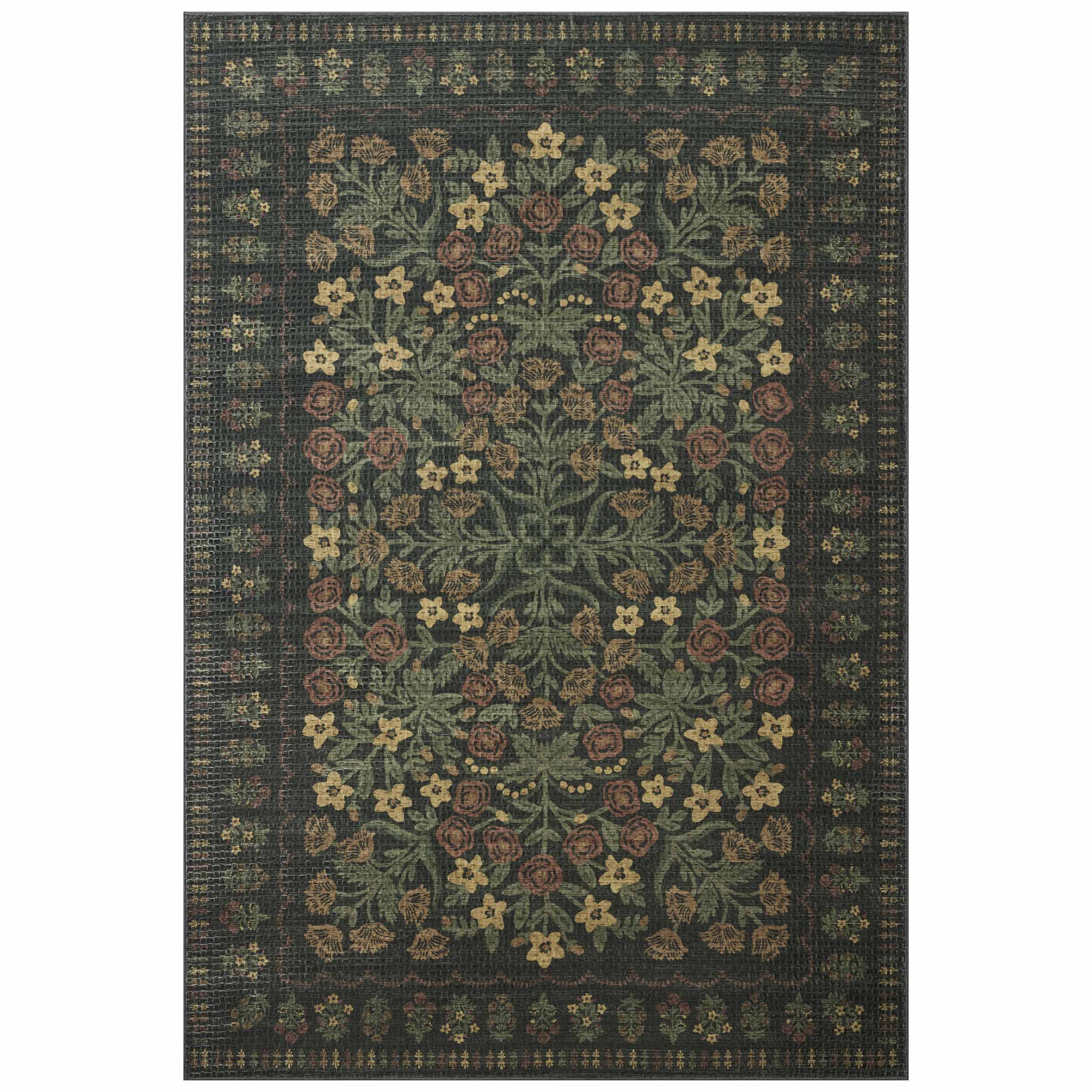 Rifle Paper Co. x Loloi Rug Orchard ORH-04, Forest Multi