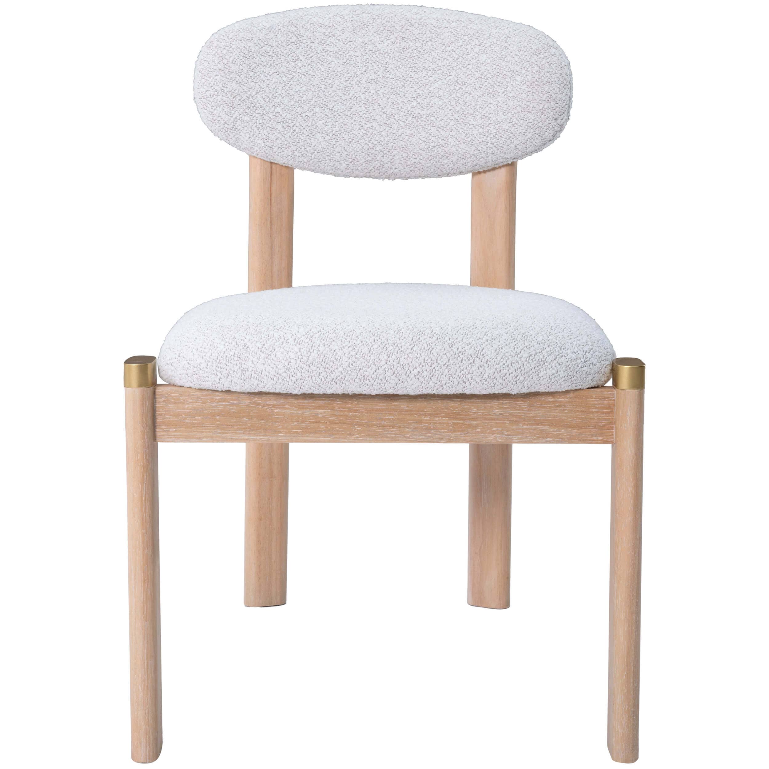 Rilou Dining Chair, White, Set of 2 - Image 2