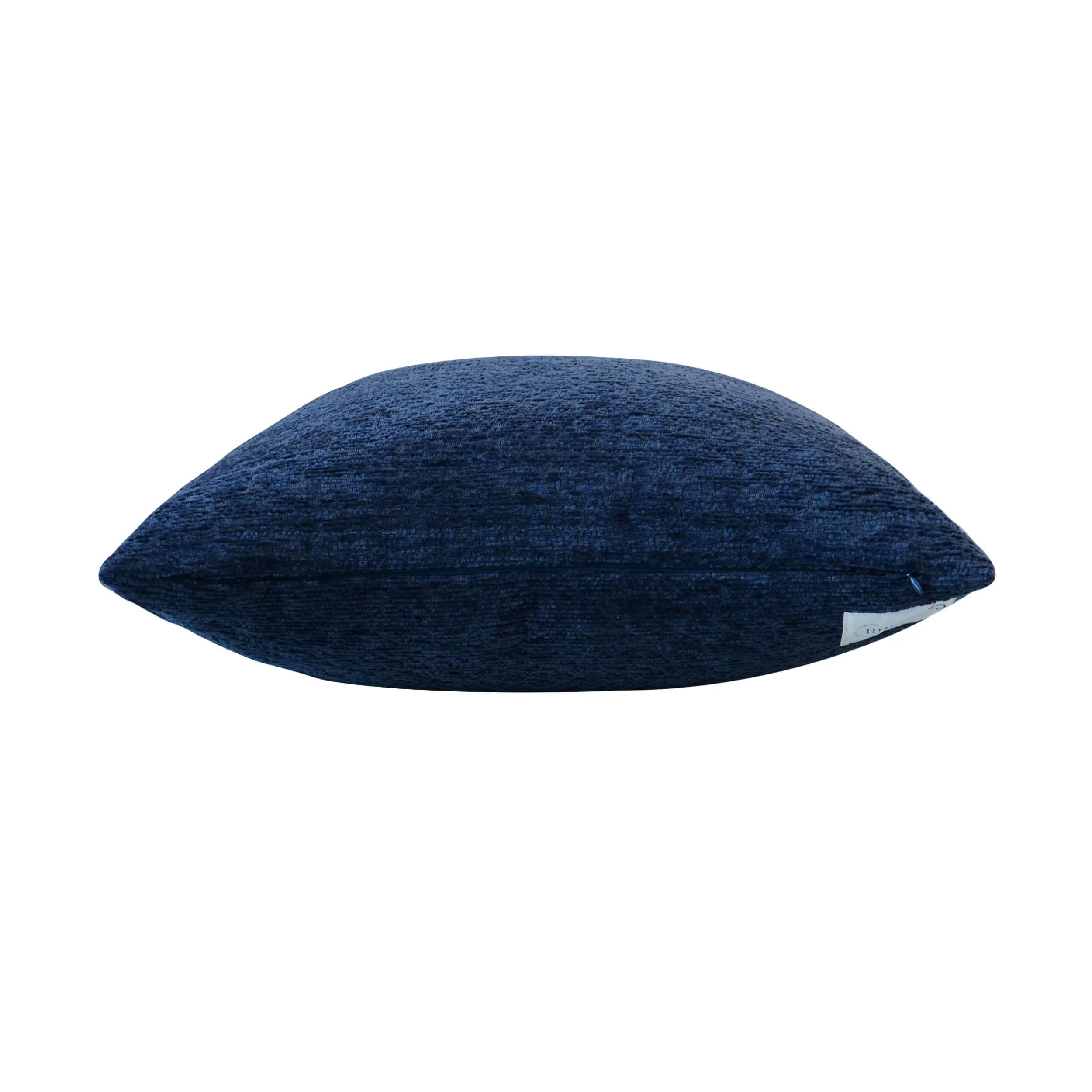 Rimini Textured Pillow, Navy - Image 2