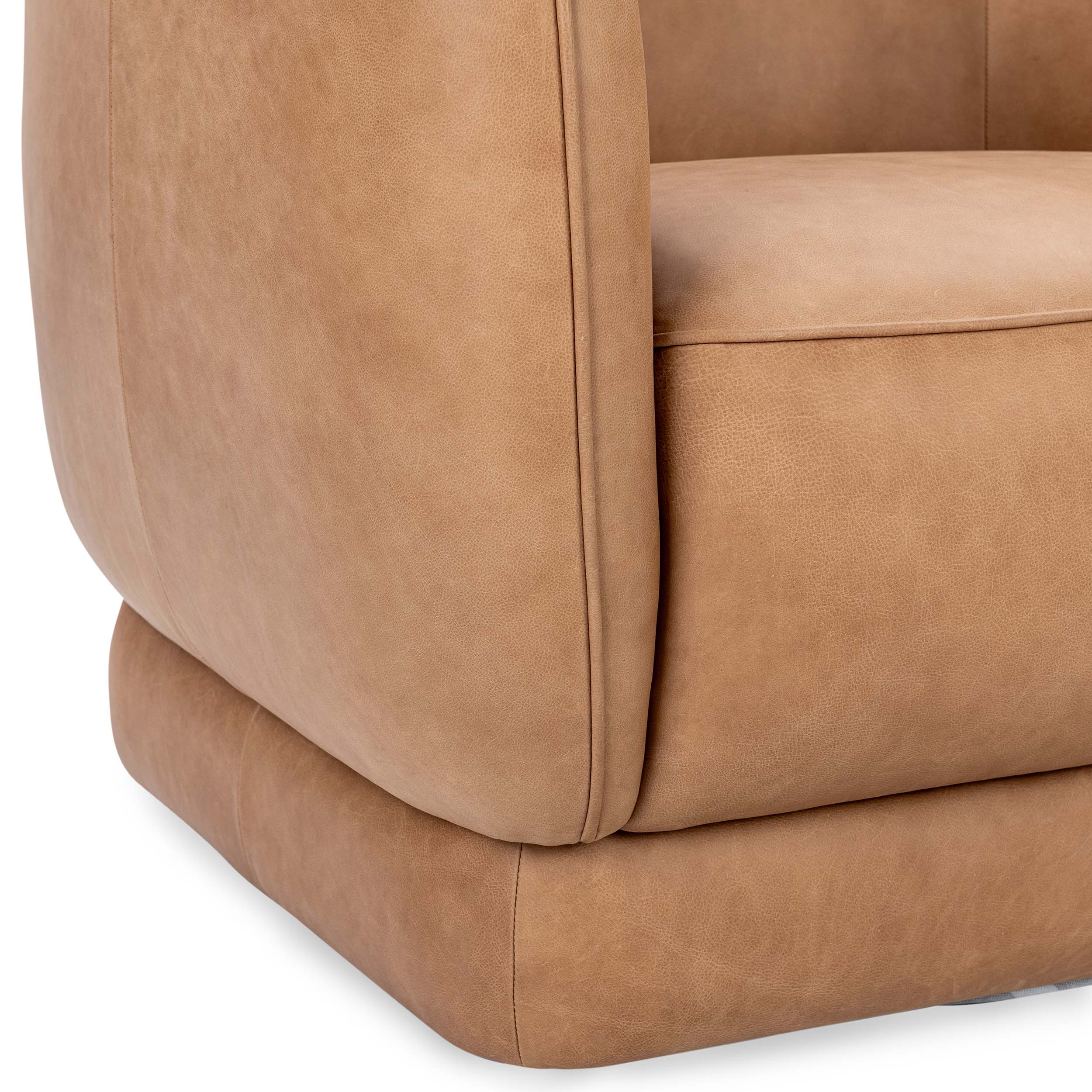Rinner Leather Chair, Tan - Image 4