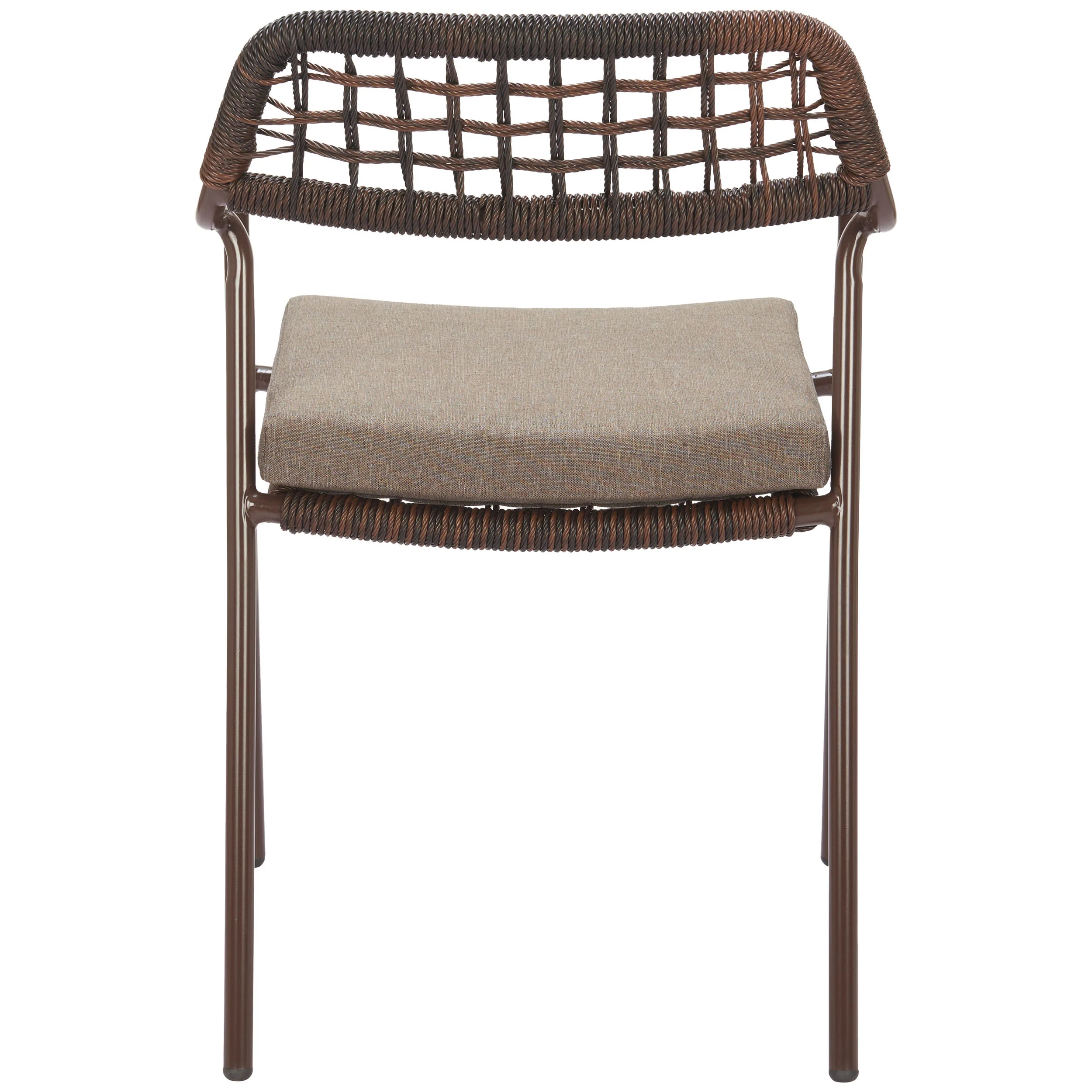 Rio Dining Chair, Brown, Set of 2 - Image 4