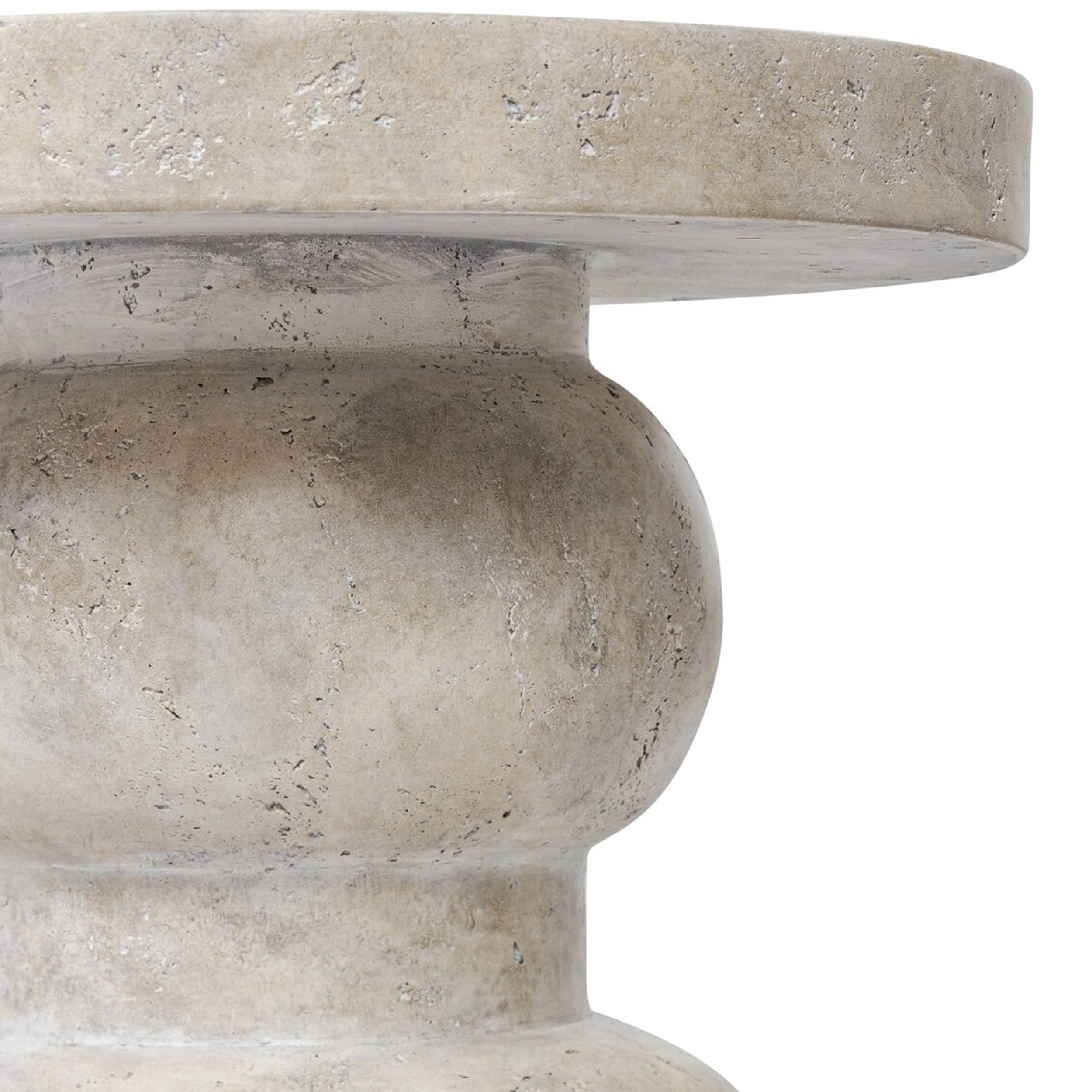 Rivero Outdoor End Table, Aged Fog by Amber Lewis x Four Hands - Image 4