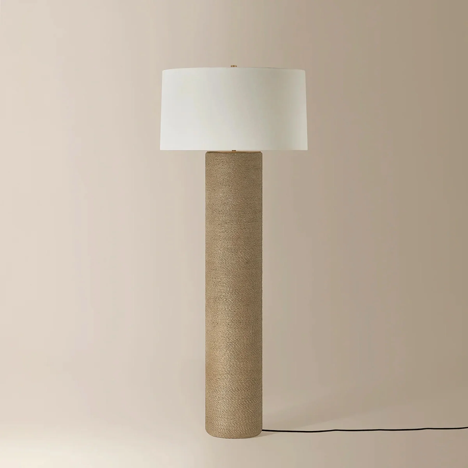 Roan Floor Lamp, Patina Brass - Image 2