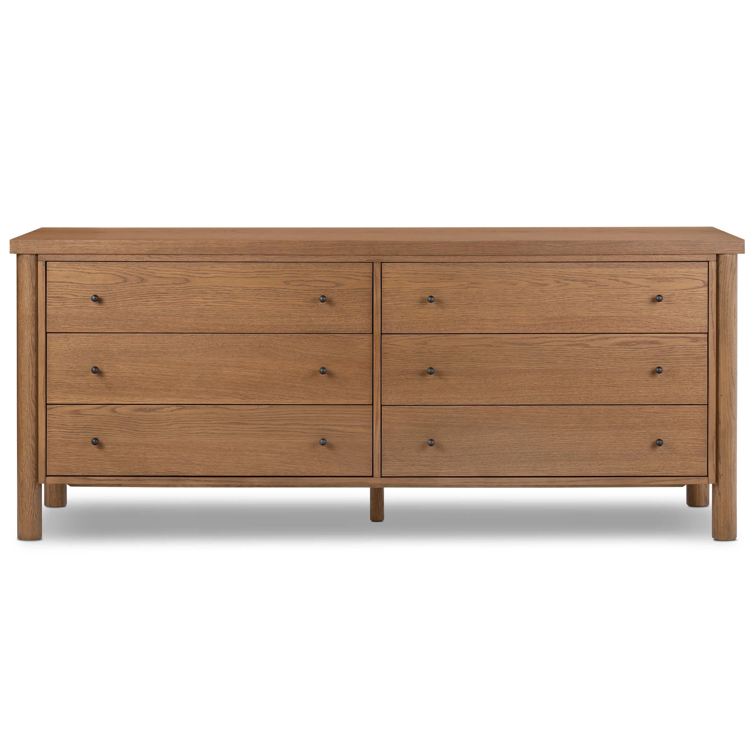 Roark 6 Drawer Dresser, Amber by Four Hands - Image 3