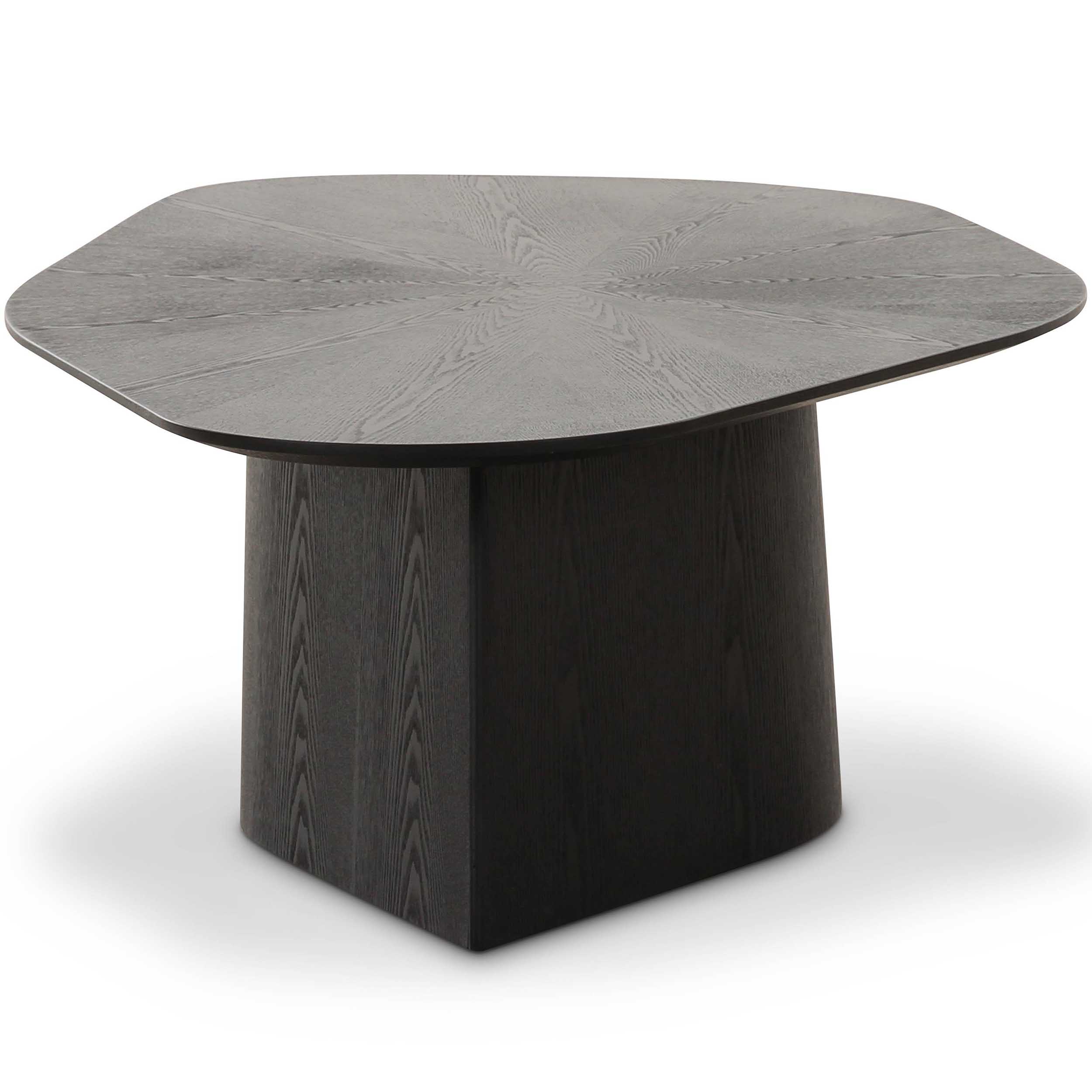 Roche Geometric Low Coffee Table, Black - Image 3