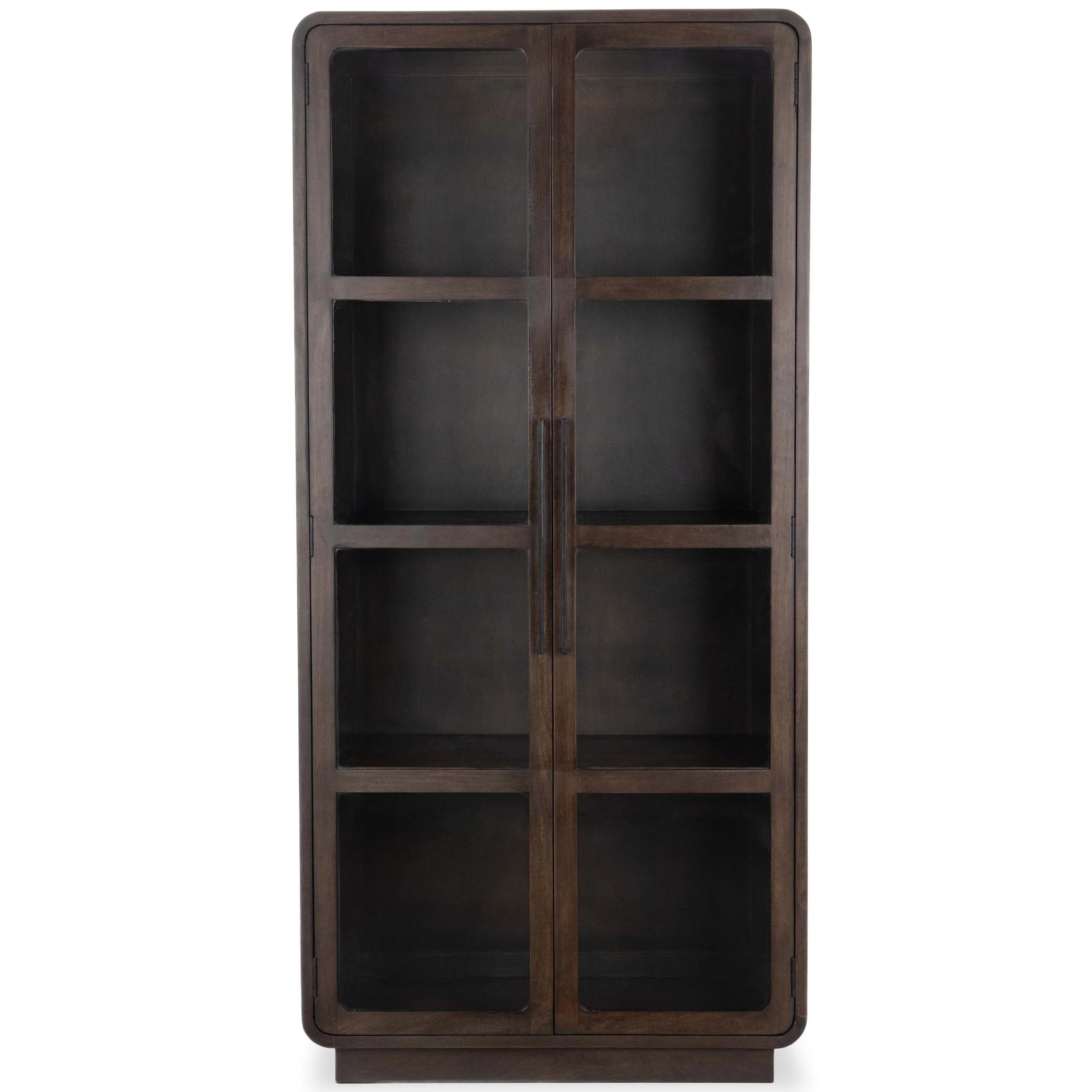 Rogers Tall Cabinet, Dark Brown - Image 2